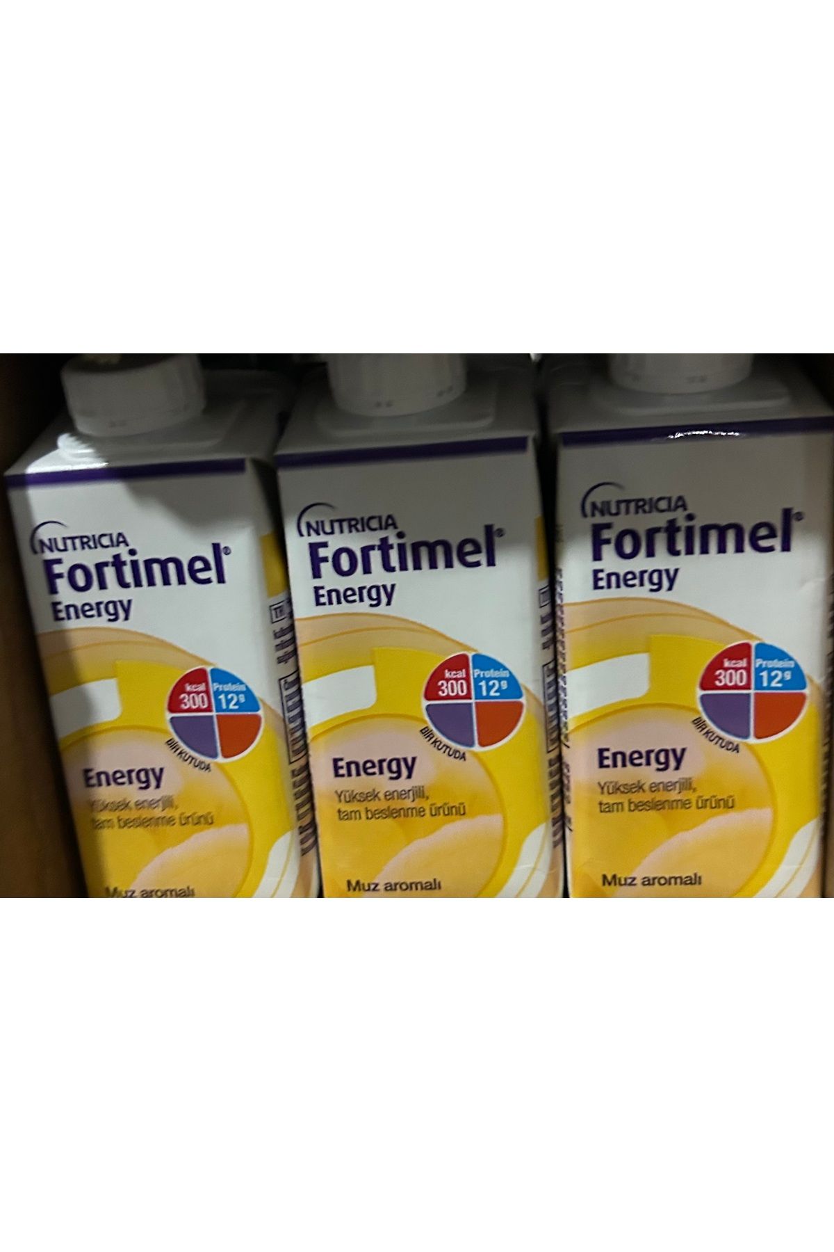 NUTRİCİA Fortmel muz aromali süt koli 24 adet