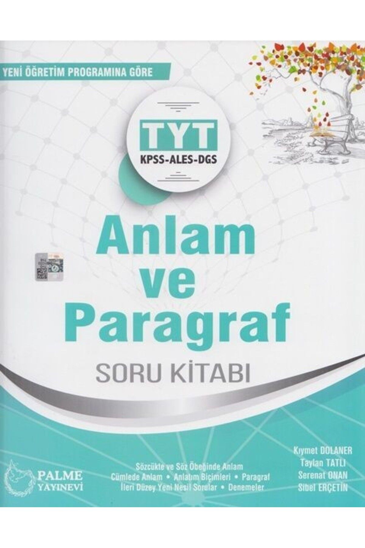 Ankara Kitap Merkezi TYT AYT KPSS ALES DGS Anlam ve Paragraf Soru Palme Yayınları