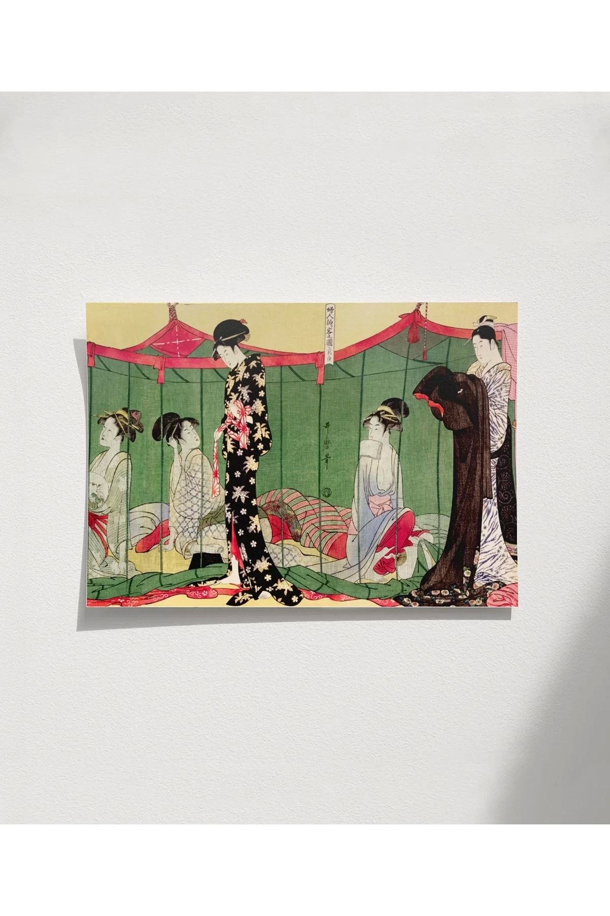 VOGLOO Çerçevesiz Poster Japon Kültürünün Dokusu