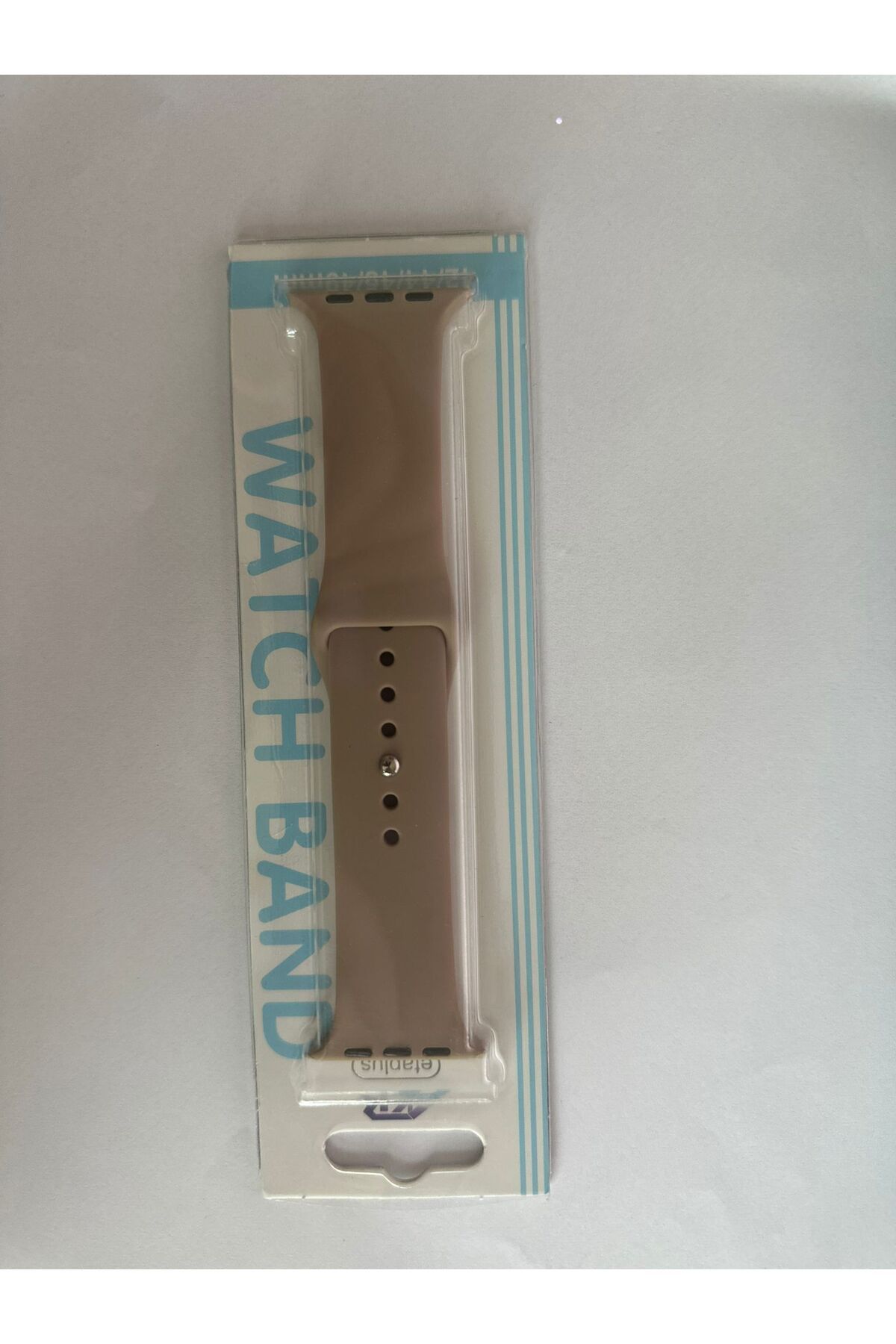 İZMİR ÖZER TEKNOLOJİ APPLE WATCH 42-44-45-49 mm UYUMLU BEJ SİLİKON