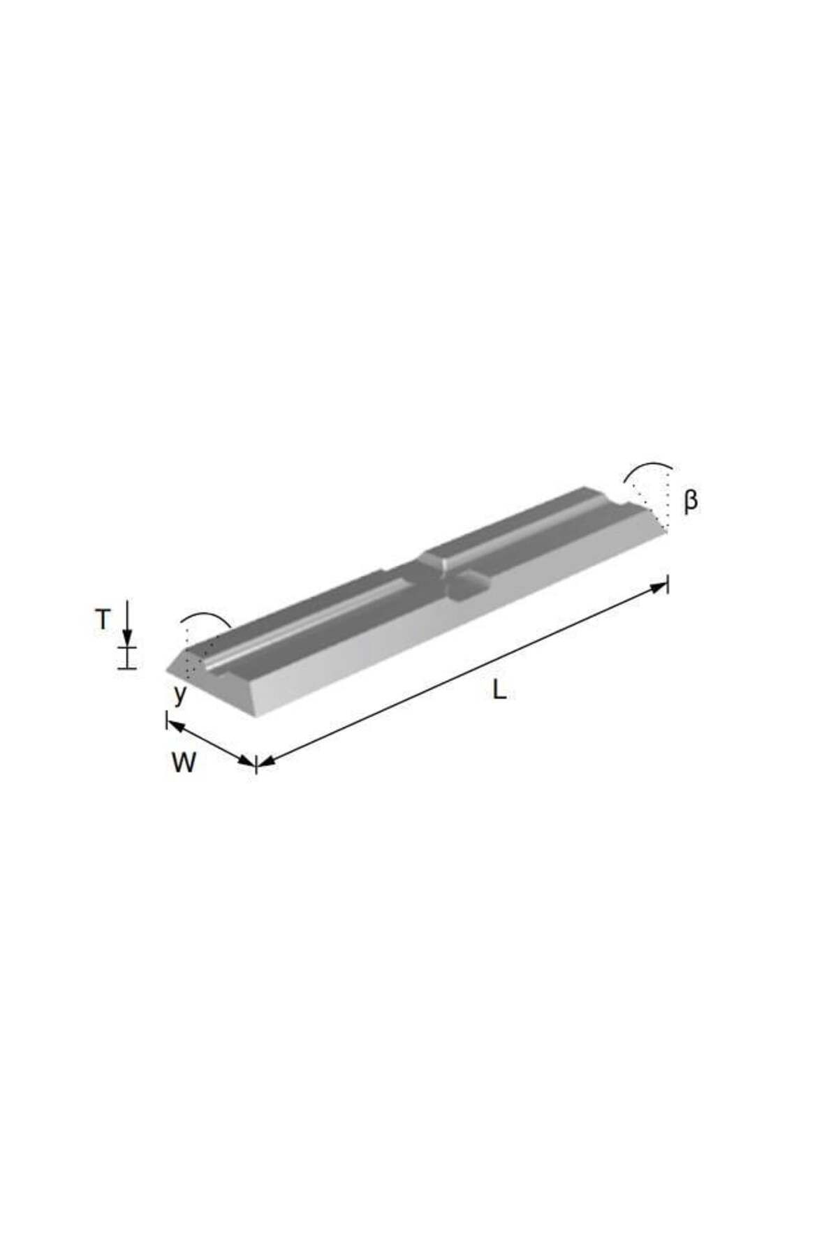 Ceratizit JİLET 25.0X5,5X1,1 BCG KCR 08