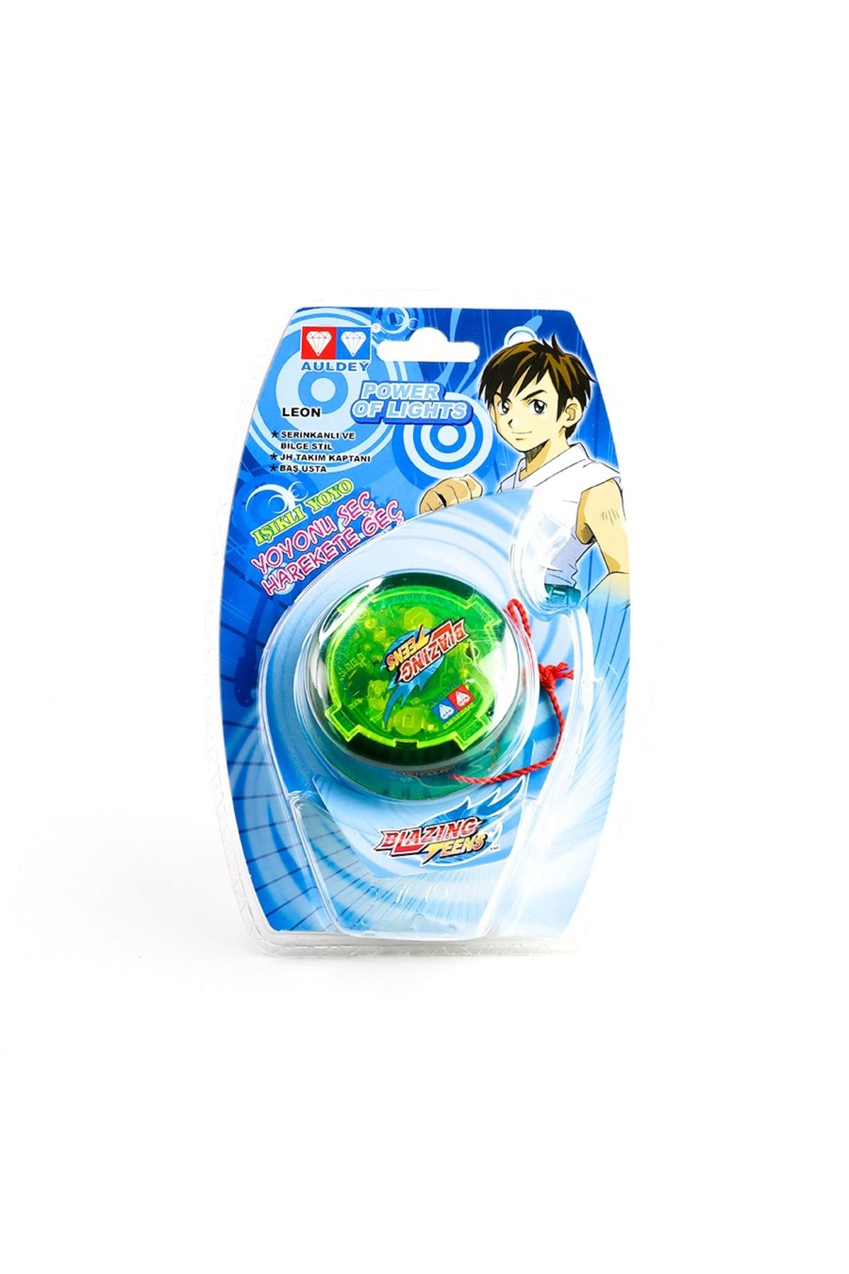 OYUNCAK STORE Kaliteli ışıklı Yoyo Power of Lights Yoyo Yeşil