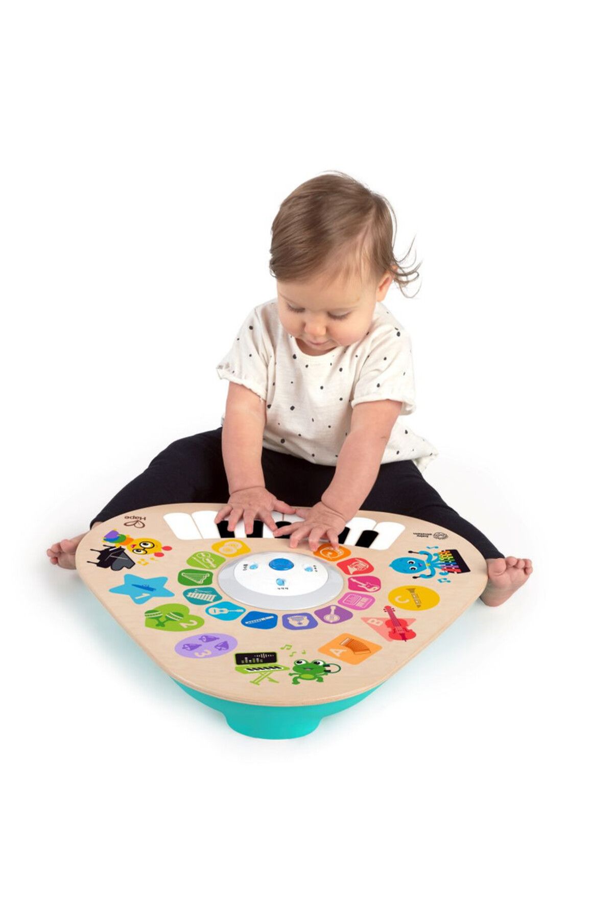 Baby Einstein-Clever Composer Tune Table Activity Toy by Hape – Age 6m+ 3