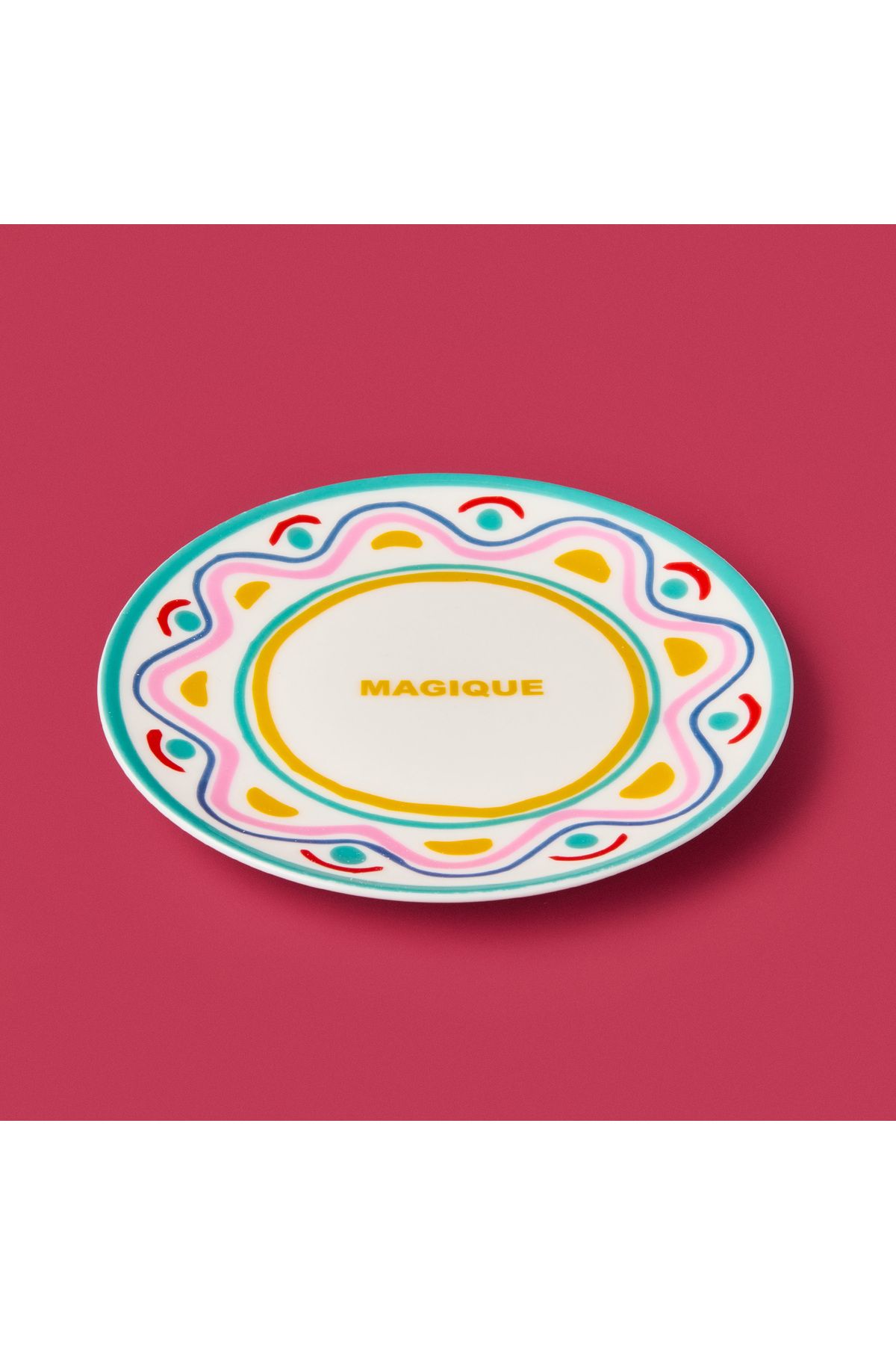 Evidea Kitchen Magique Pasta Tabağı - Renkli - 19 cm