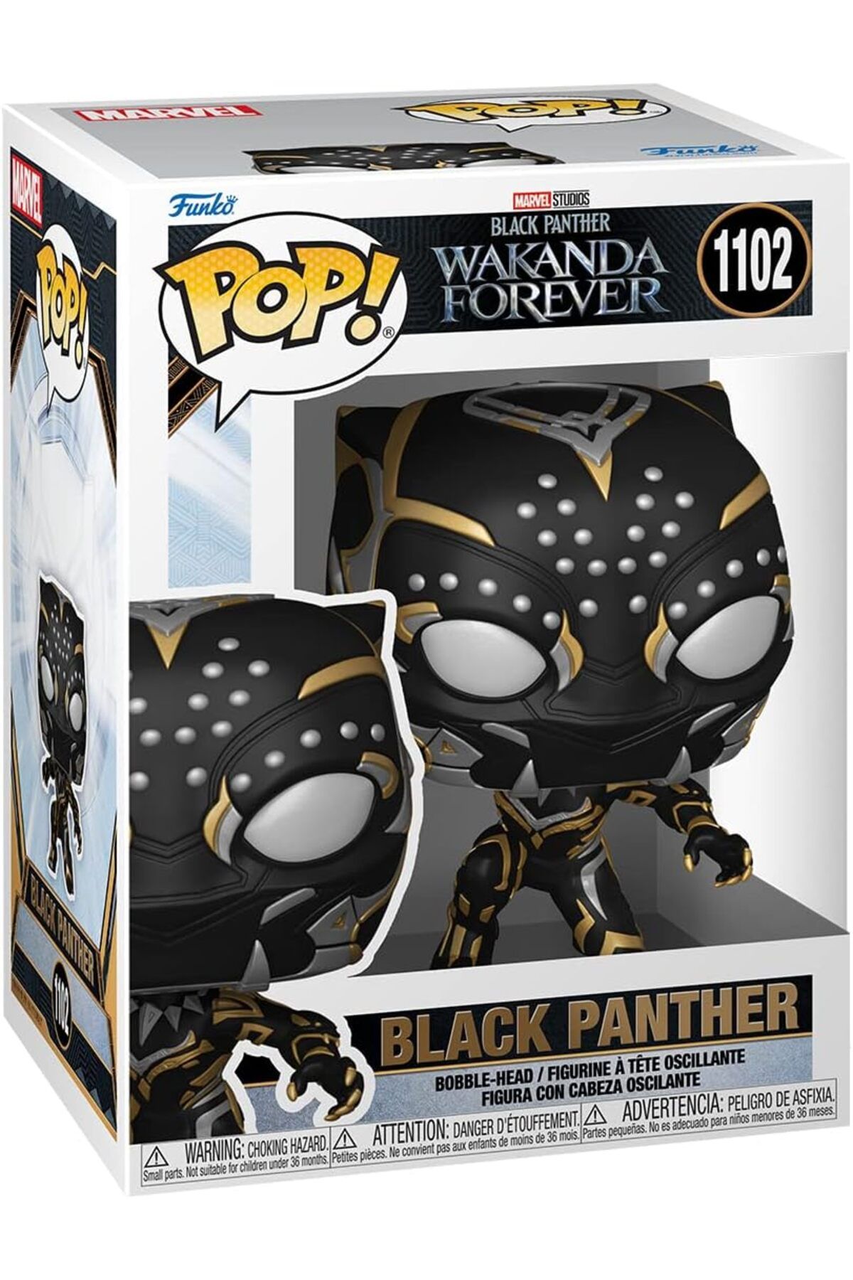 Funko Pop! Marvel: Black Panther: Wakanda Forever Vinil Figür, Resmi Koleksiyon Ürünü