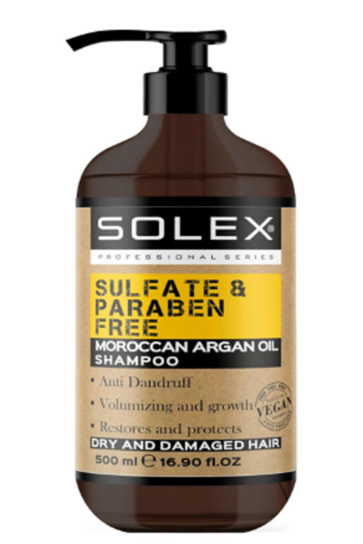 Solex Sülfatsız Parabensiz Morocco Argan Yağlı Şampuan 500 ML