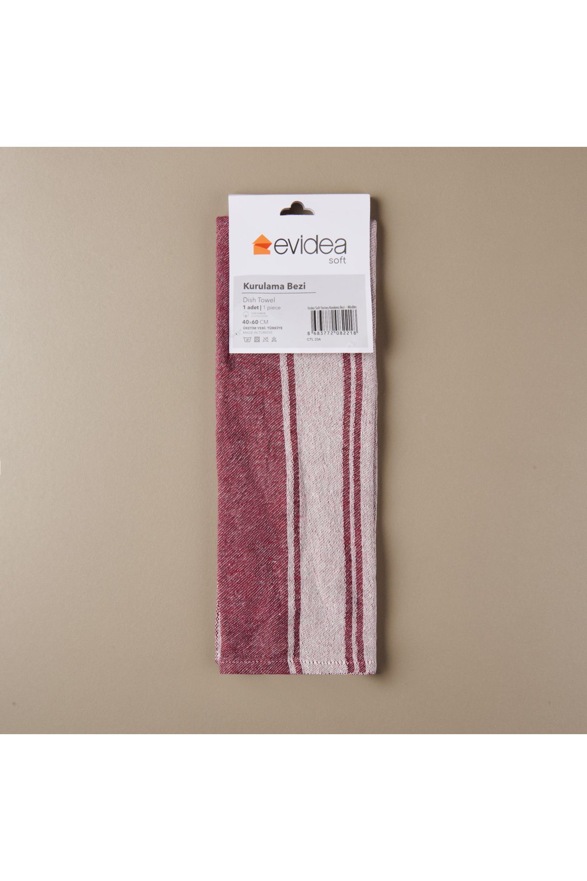 Evidea Soft Factory Kurulama Bezi - Mürdüm - 40x60 cm