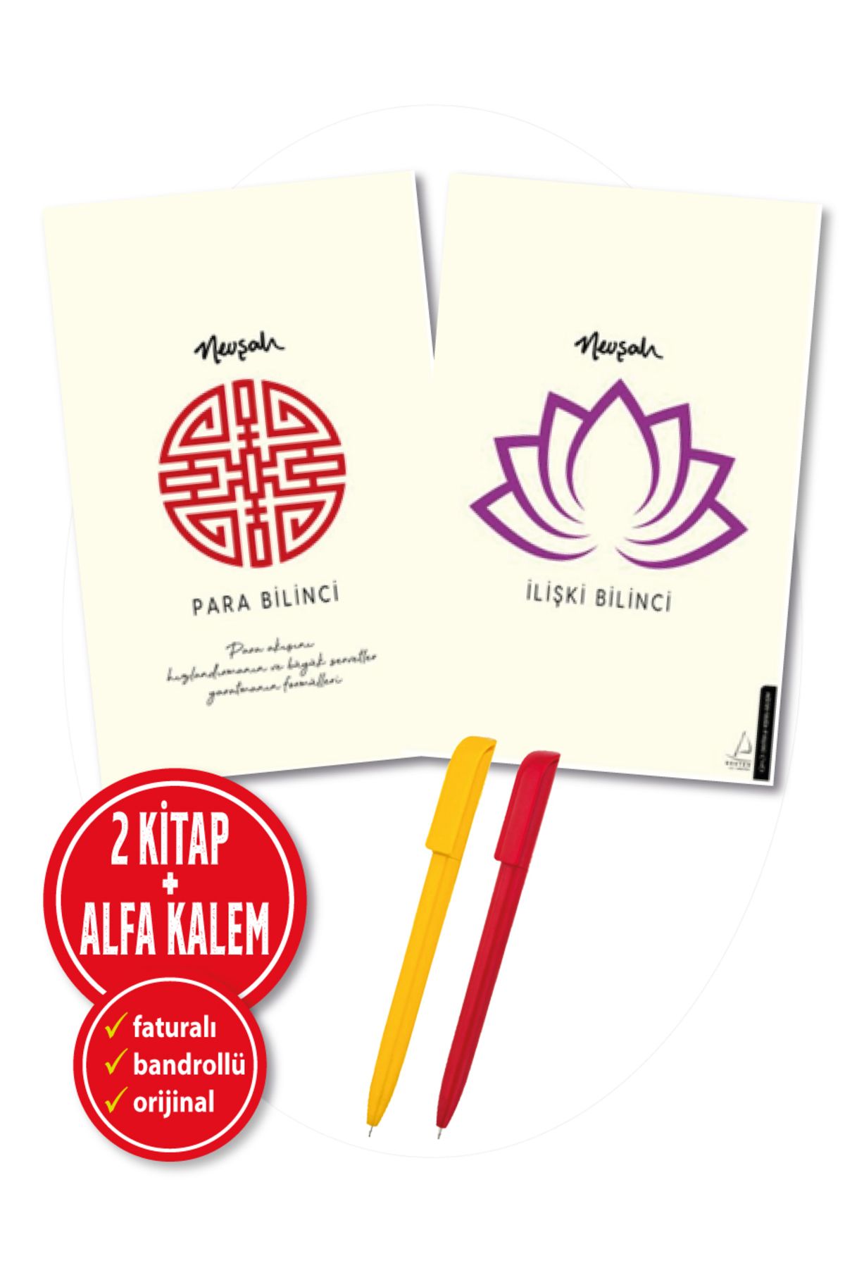Destek Yayınları Alfa Kalem+ Nevşah Fidan 2 Kitap (İlişki Bilinci+Para Bilinci)Yeni - Destek Kitap - Bireysel Gelişim