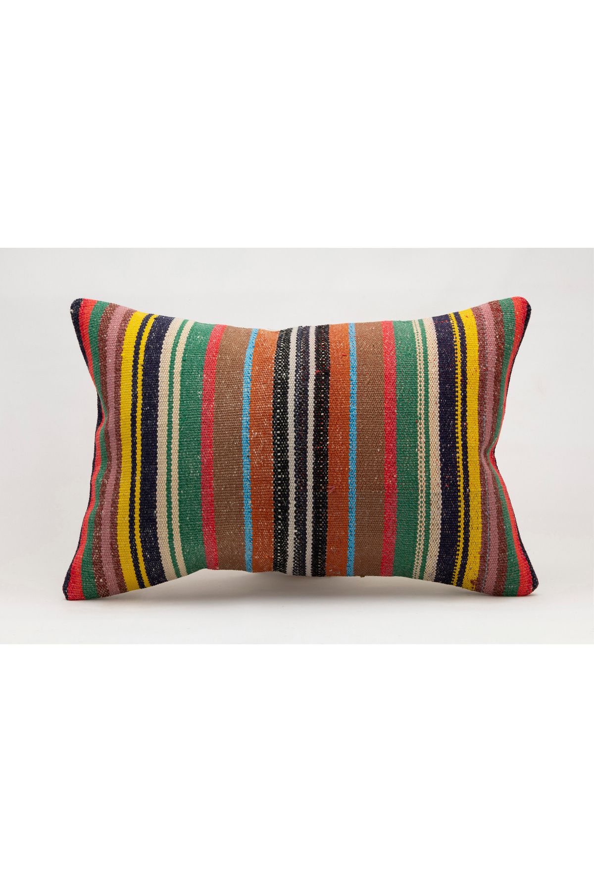 Kilim Whole Sale El Yapımı Kilim'den Yapılmış Vintage Yastık Kırlent Kılıfı, 40x60 cm