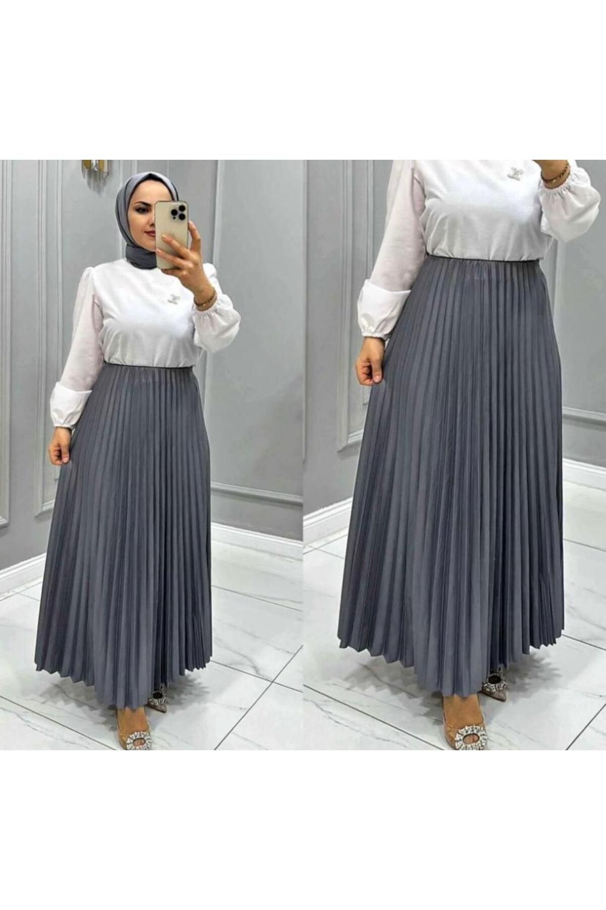 ZambakModa PİLİSELİ ETEK