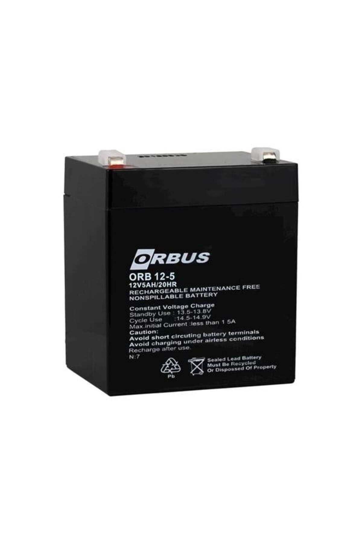 robotrend Orb12-5 12 Volt 5 Amper Kuru Akü (90X70X101 Mm)
