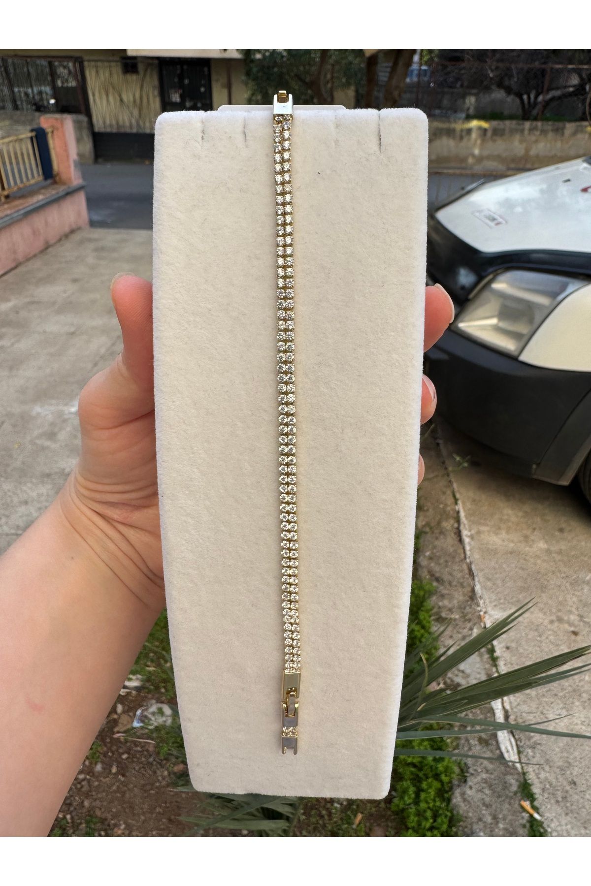 XUPING JEWELRY Xuping Çelik kadın kararmaz bileklik