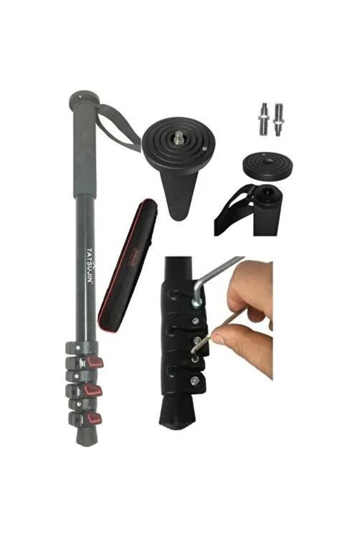 Tatsujin , 0507B MONOPOD Profesyonel Video Kameralar için,(Maximum yükseklik.2 Metre.)