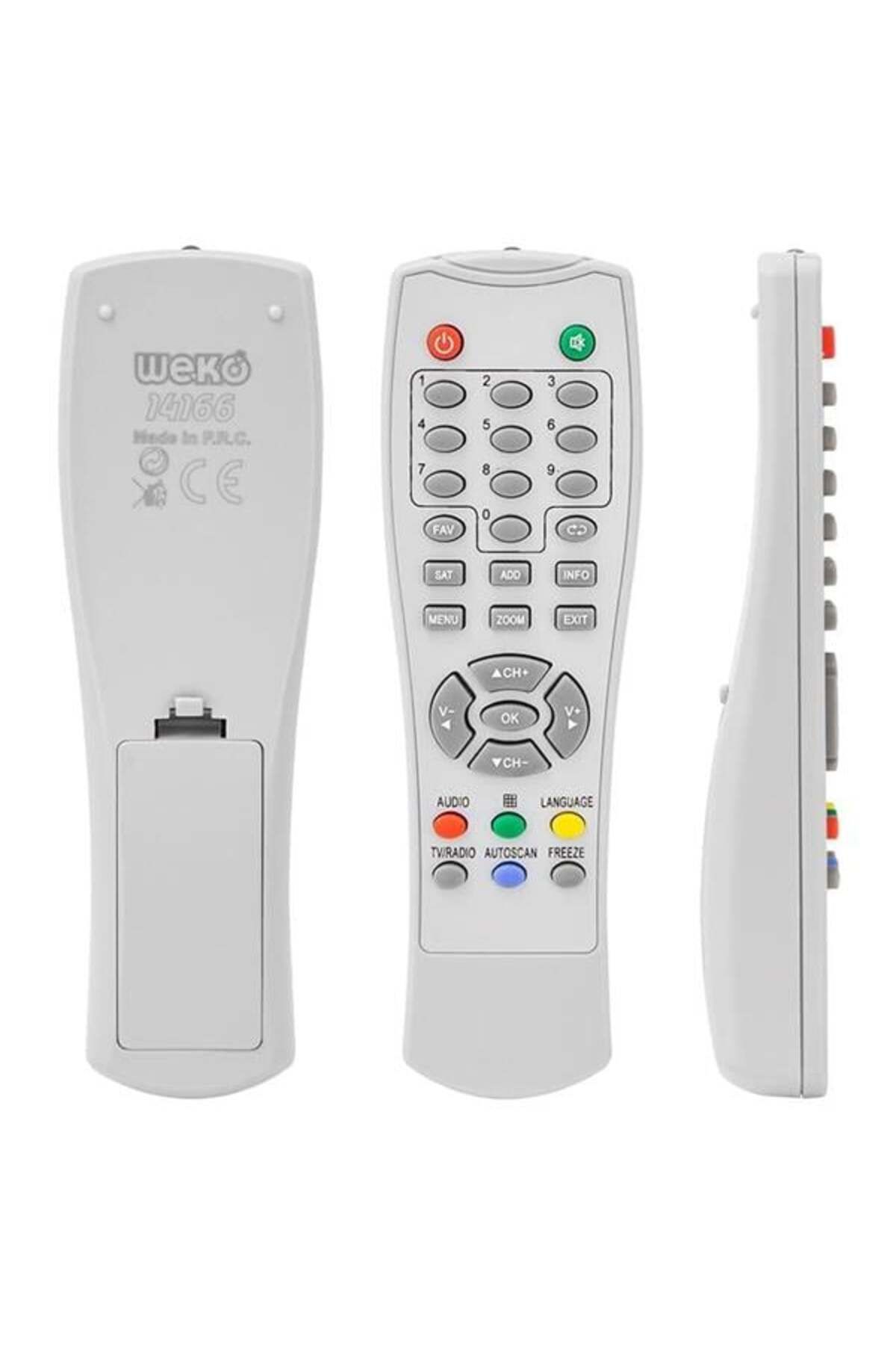 DENİZBİLİŞİM Botech 6500-6550-6600-6700 Uydu Alıcı Kumandası