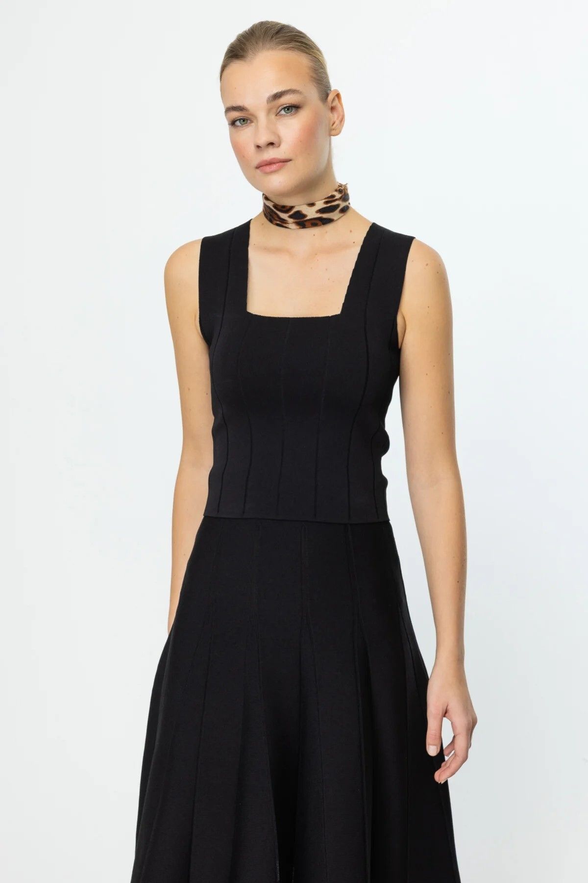 ON TRİKO Kare Yaka Fitilli Atlet 59302-25