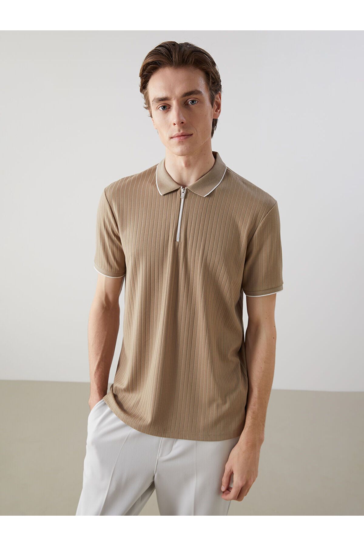 LC Waikiki Polo Yaka Kısa Kollu Erkek Tişört