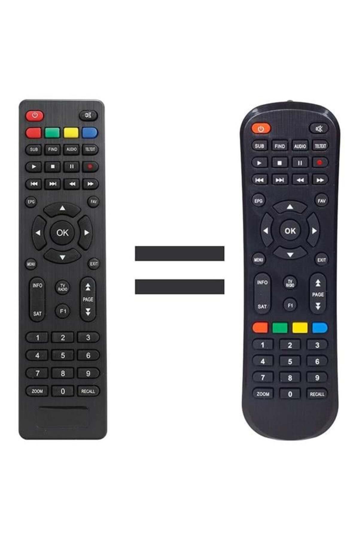 feifei Magbox Uranüs / Rose 8030 Hd / Digipol Dp88 / Riosat Rhd-900 / Mastertech Mr-800 Hd Uydu Kumandası