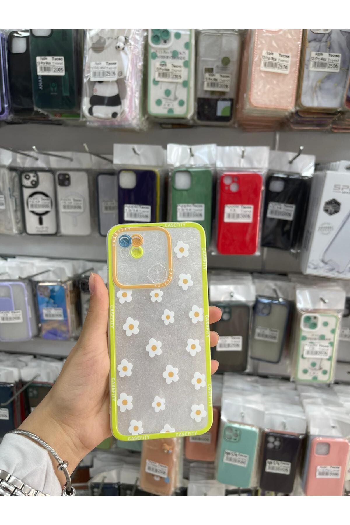 TECNOTREND XİAOMİ Redmi 9c/10a uyumlu desenli şeffaf silikon kılıf