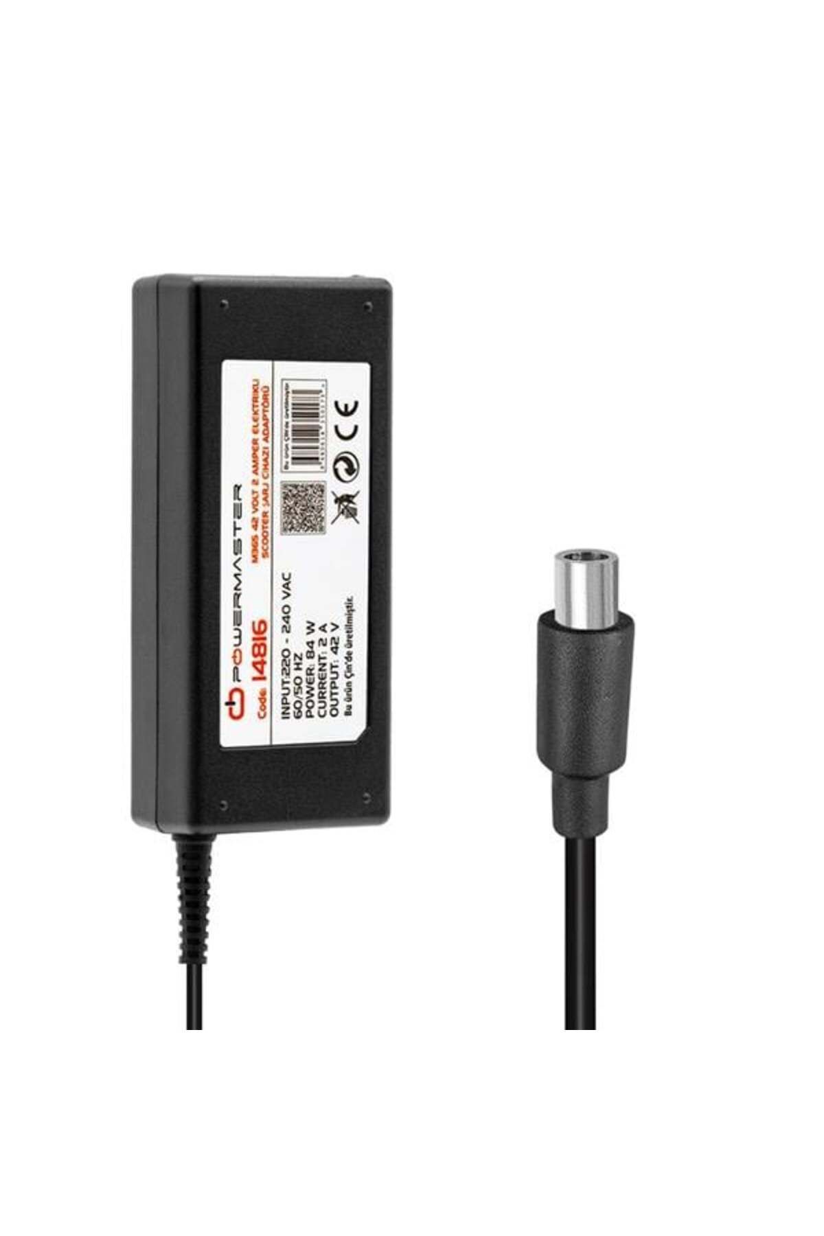 robotrend Powermaster Xiaomi M365 42 Volt 2 Amper Elektrikli Scooter Şarj Cihazı Adaptörü