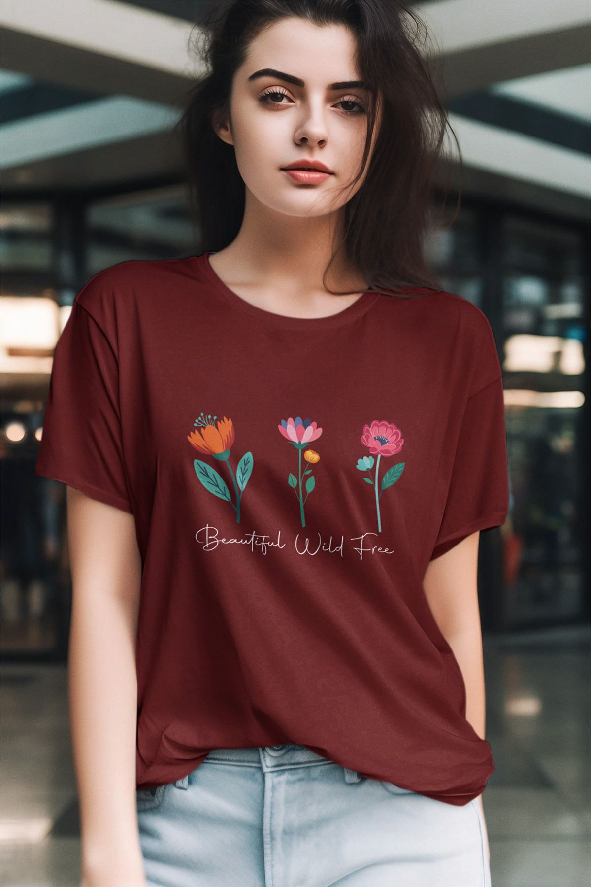 qoeuyl boutique Duck Vader Baskılı Eğlenceli Unisex T-Shirt