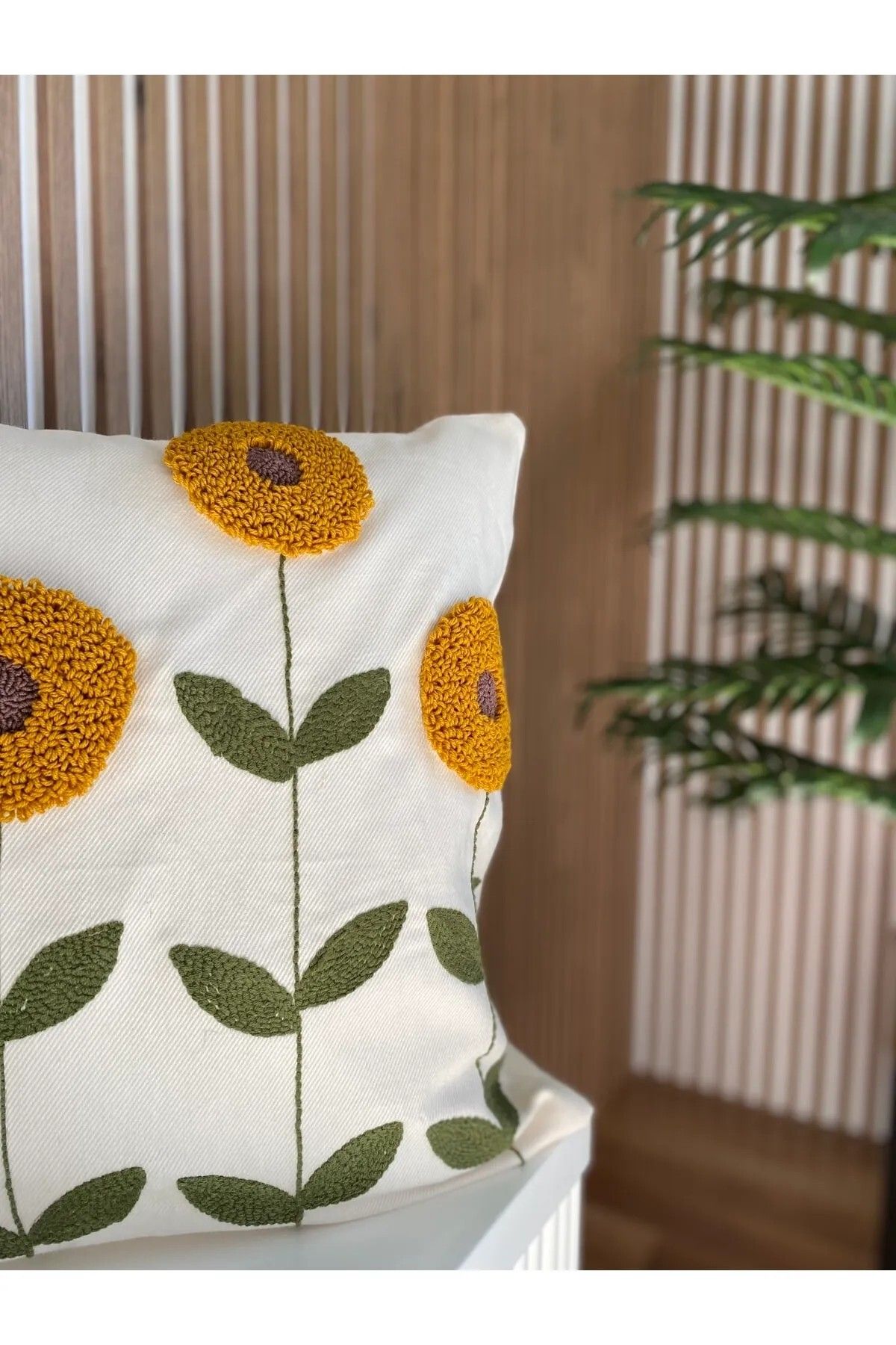 Buse çınar home design Tasarım Kahve Punch Kırlent