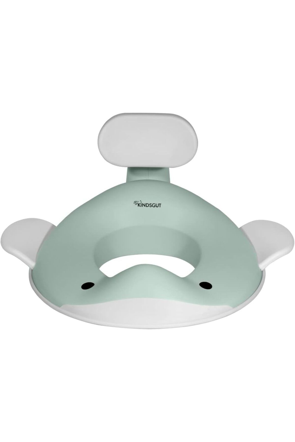 KINDSGUT Balina Tasarımlı Çocuk Klozet Adaptörü Kaymaz, Ergonomik, Zararsız Malzeme