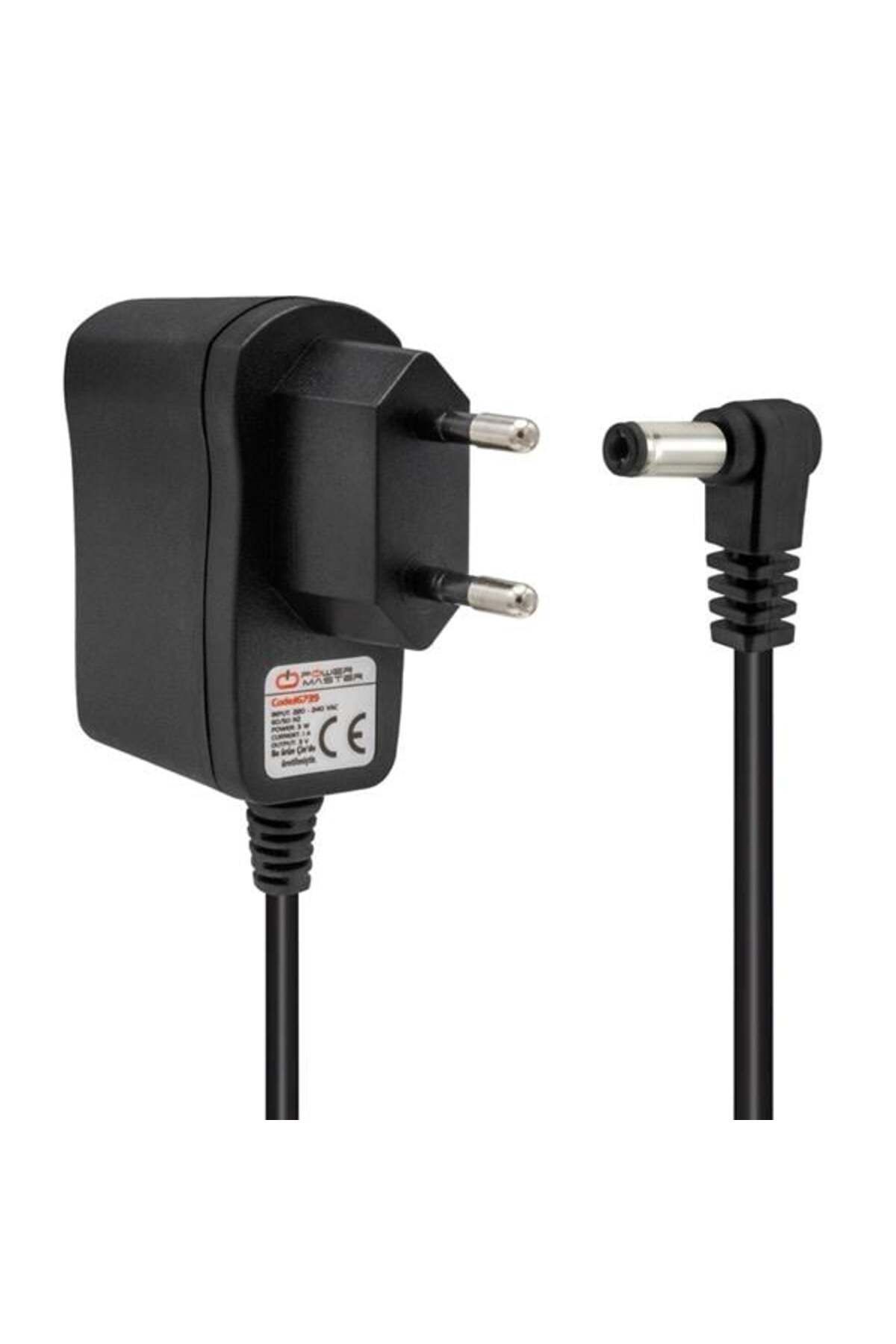 robotrend Pm-16739 3Volt - 1Amper 5.5*2.5 Mm Uçlu Plastik Kasa Priz Tip Adaptör