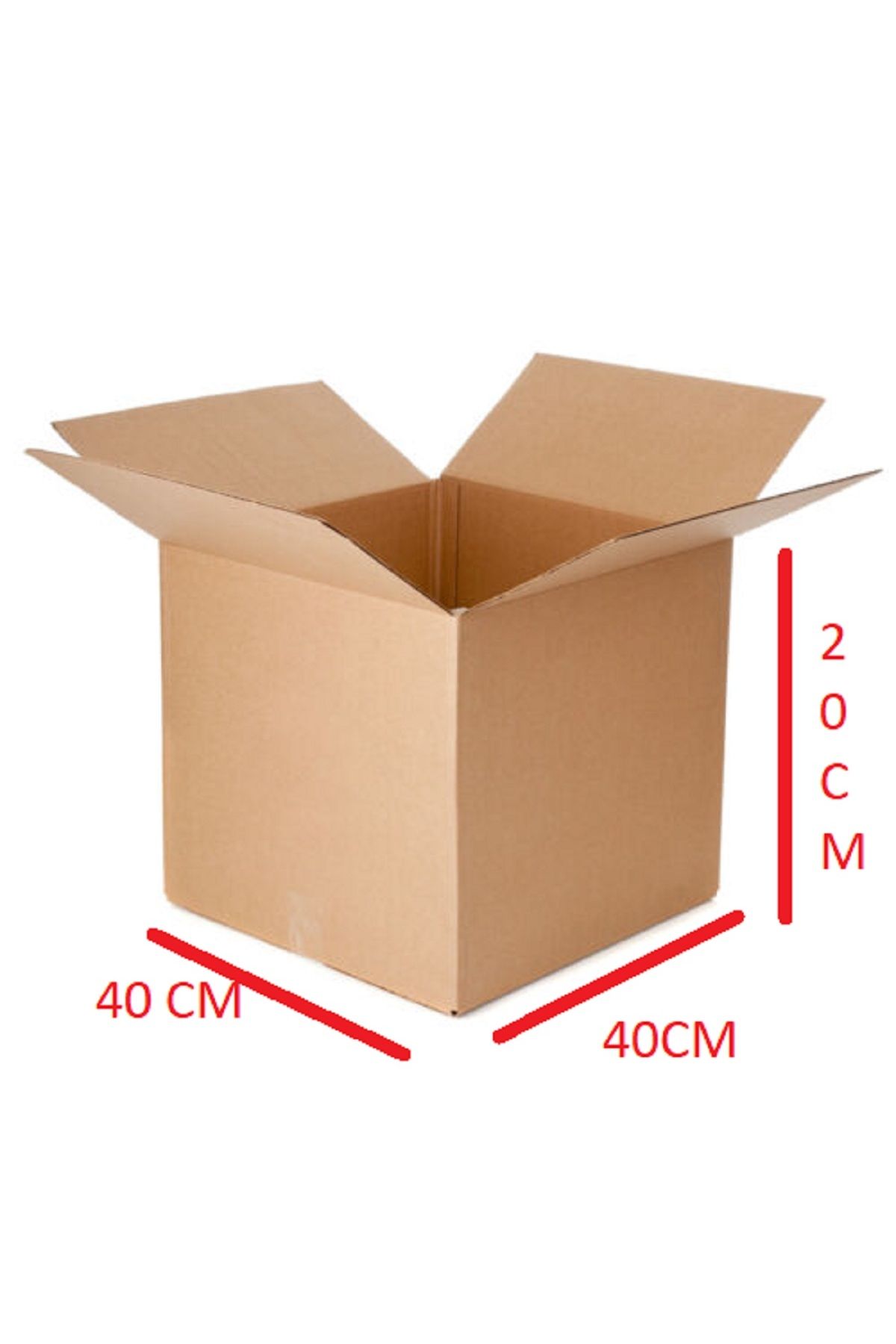 571 Store 5 ADET ÇİFT SERİ OLUKLU 40X40X20 KALIN VE SERT KARTON KAĞITLI KALIN DOPERLİ,TAŞINMA,ÇEYİZ,BOŞ KOLİ