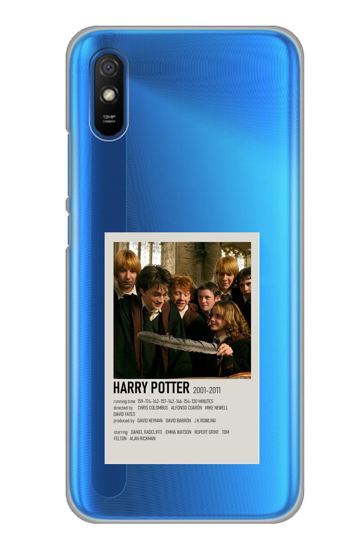 TechTree Redmi 9A Uyumlu Haryy Potter Tasarımlı Şeffaf Silikon Kılıf