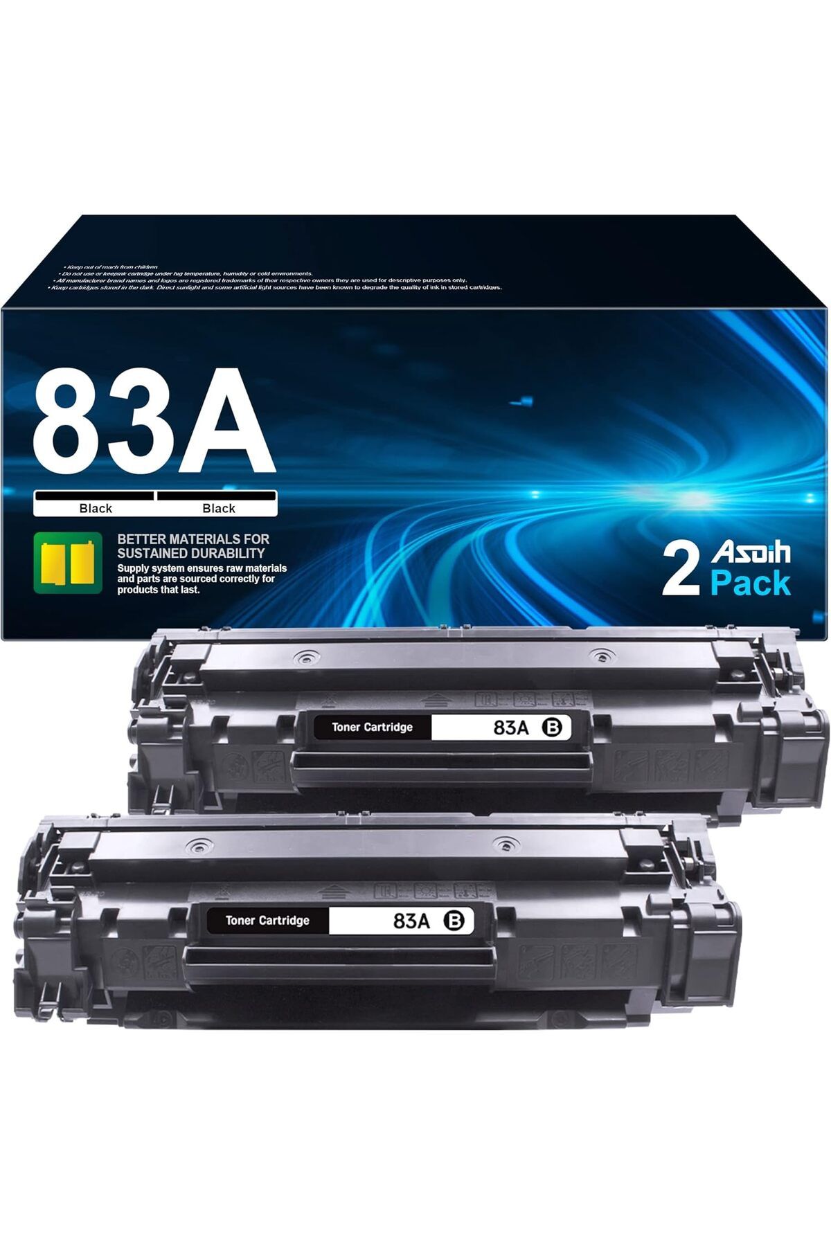 HP *YA-DE TONER*Laserjet Pro M201dw, MFP M127fn, M127fw M225dw, M125nw Pinter, CF283A,