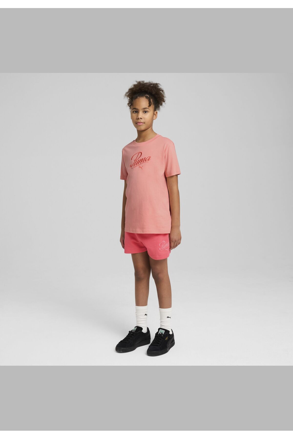 Puma-Essentials Script Shorts 2