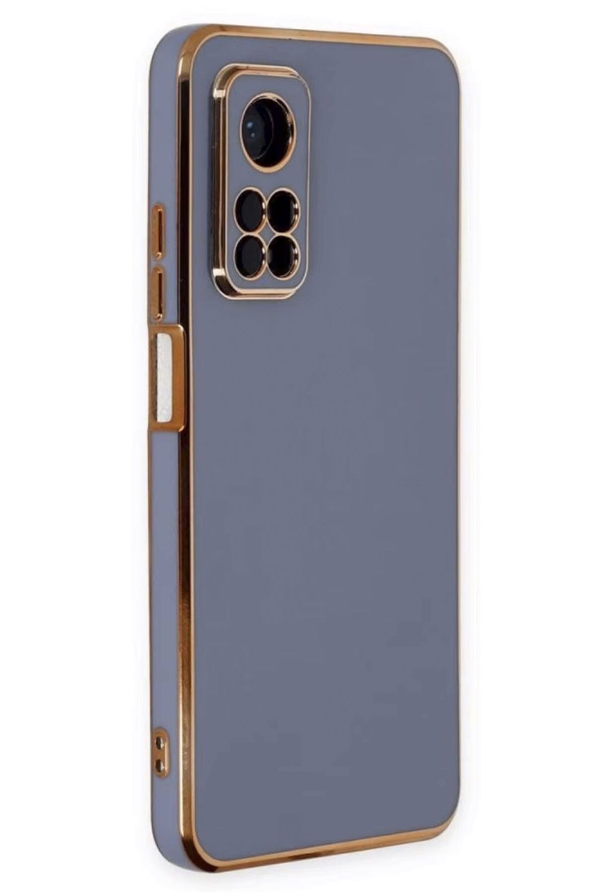 CEPSTOK Xiaomi Mi 10T/Mi 10T Pro Kılıf Kenar Detaylı Yumuşak Parlak Silikon