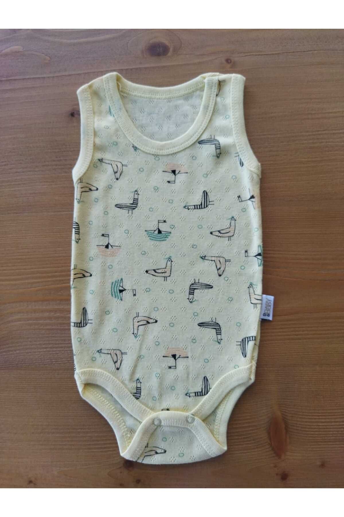 Spinapi Eğlenceli Hayvan Desenli Pamuk Tshirt Atlet