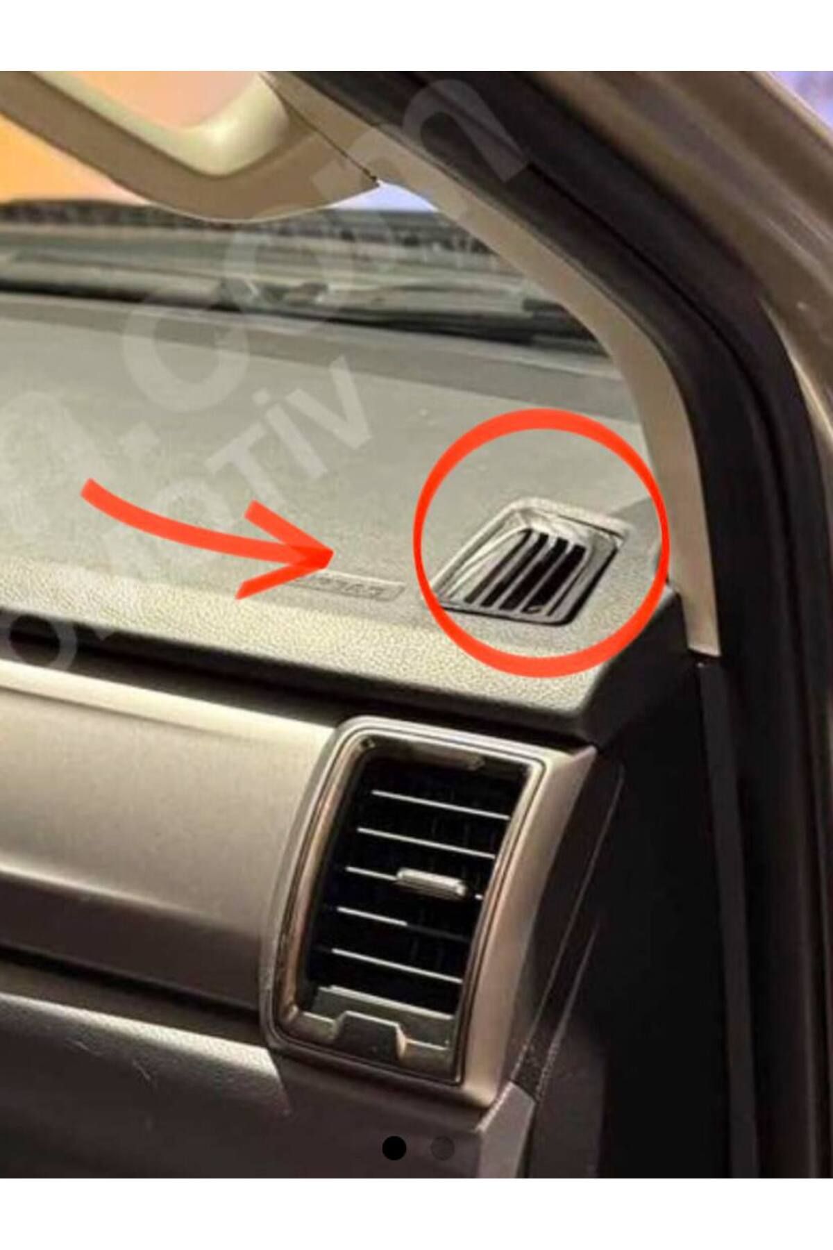 Fabrikasyon Ford ranger Yan Cam Havalandırma Izgarası SAĞ TARAF