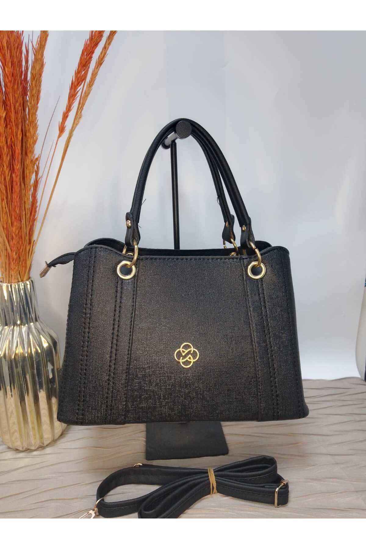 GÇA Moda Kadın Kutu Model Büyük Boy El ve Omuz Çantası