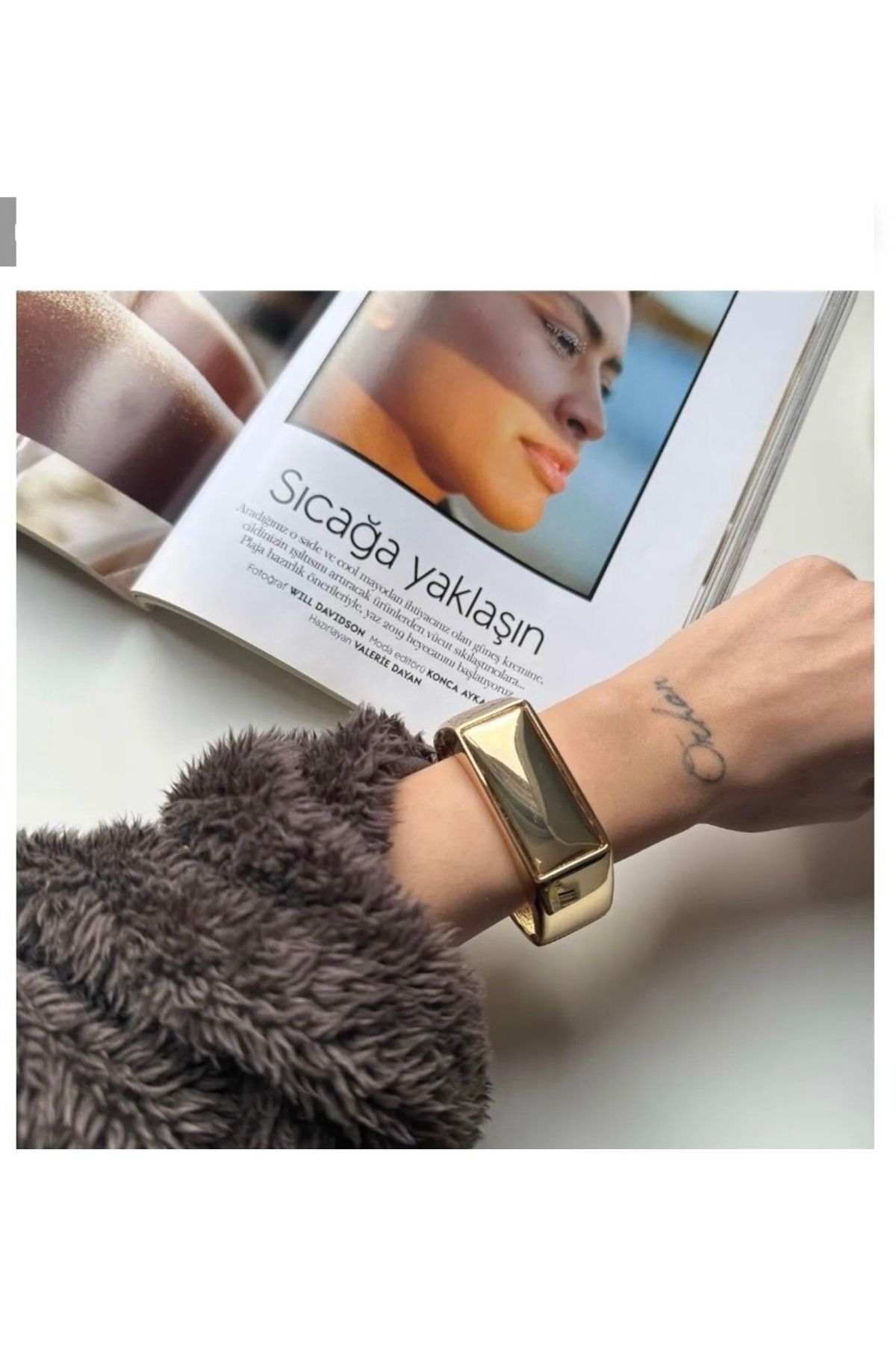 luxyansımalar Gold Bileklik