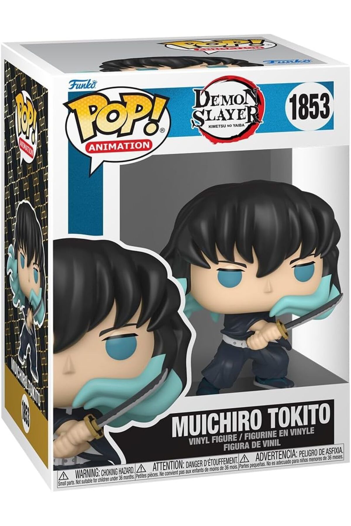 Funko Pop! Demon Slayer Muichiro 1/6 Rare Chase, Vinil Figür, Lisanslı