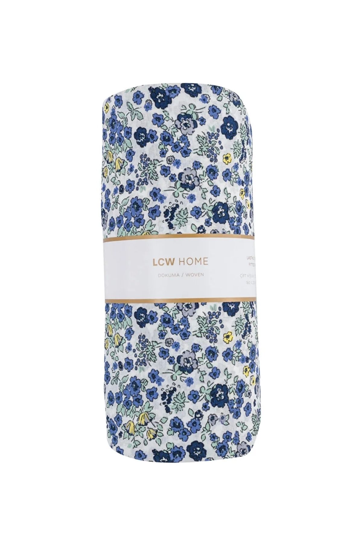 LC Waikiki-Lcw Home Mixed Floral Patterned Double Fitted Sheet 5