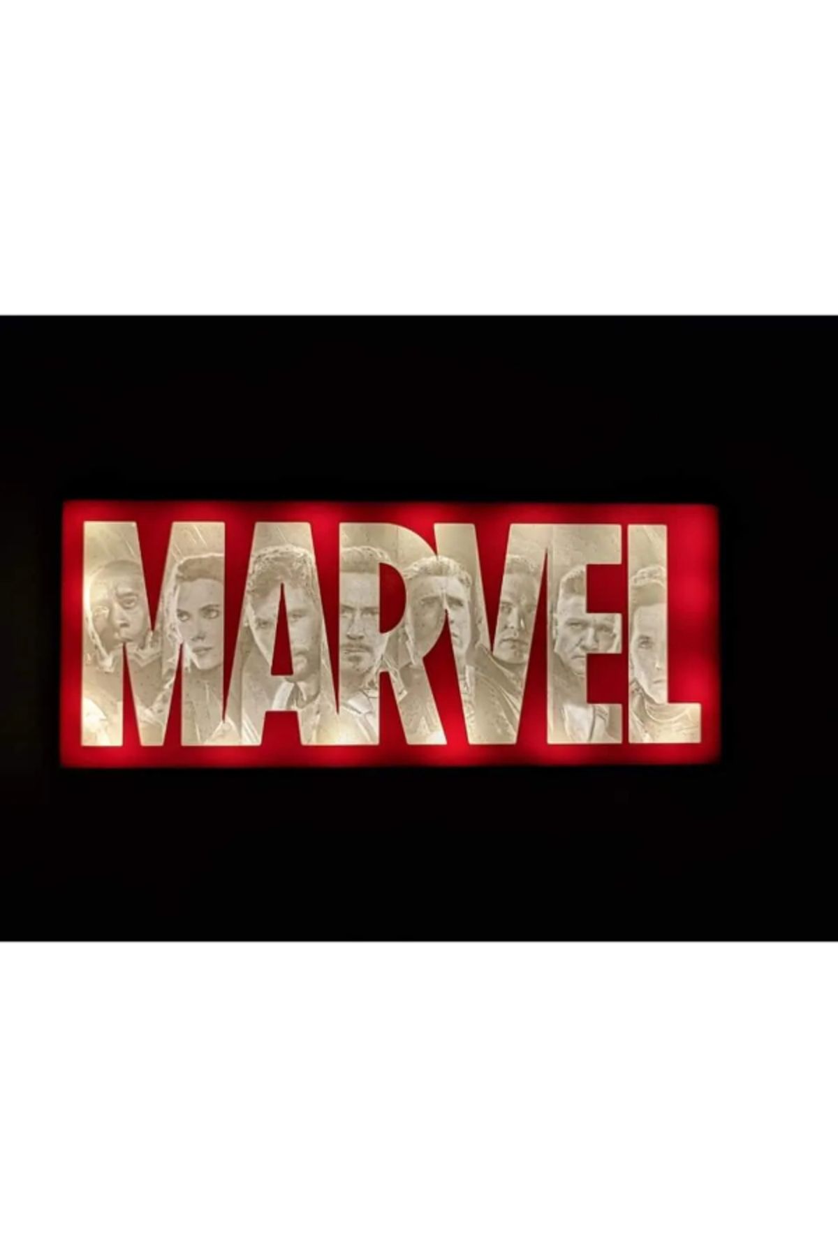 3d model s Marvel Lightbox – Dekoratif Aydınlatma Kutusu