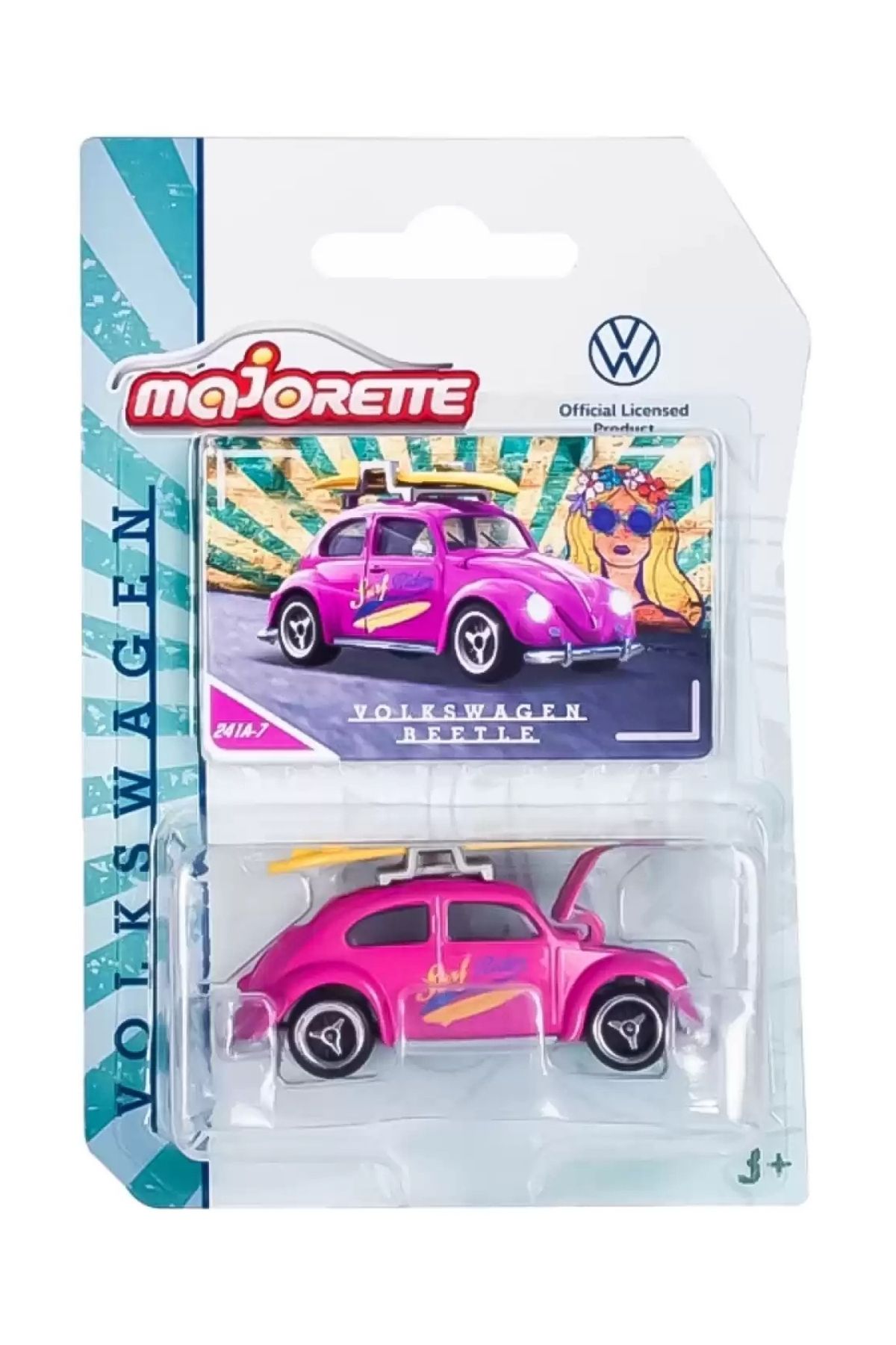 HOT WHEELS Majorette Volkswagen Beetle Dıecast VW Premıum Cars 241A-7