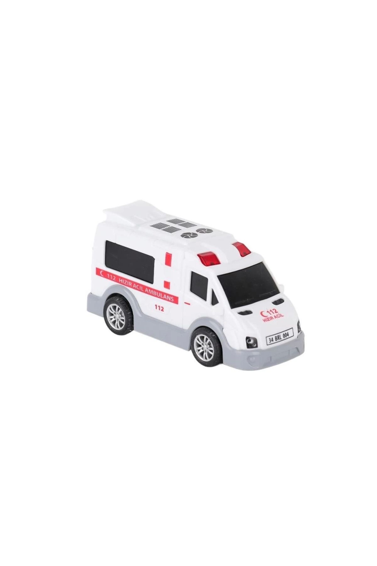 GLIMMERY Nessiworld URT004-01 Şehrin Kırılmazları Sürtmeli Ambulans -Birliktoys