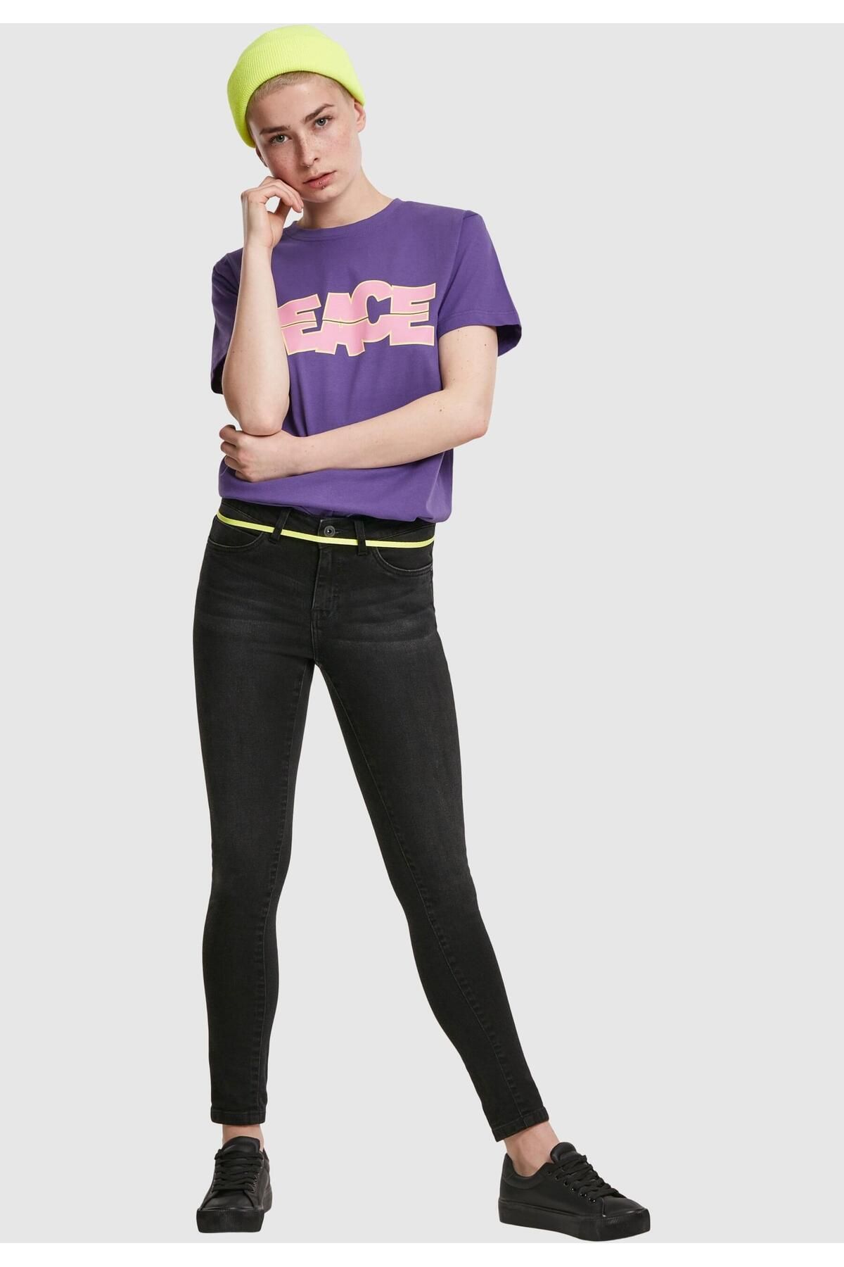 Mister Tee-Damen Ladies Peace Tee 8