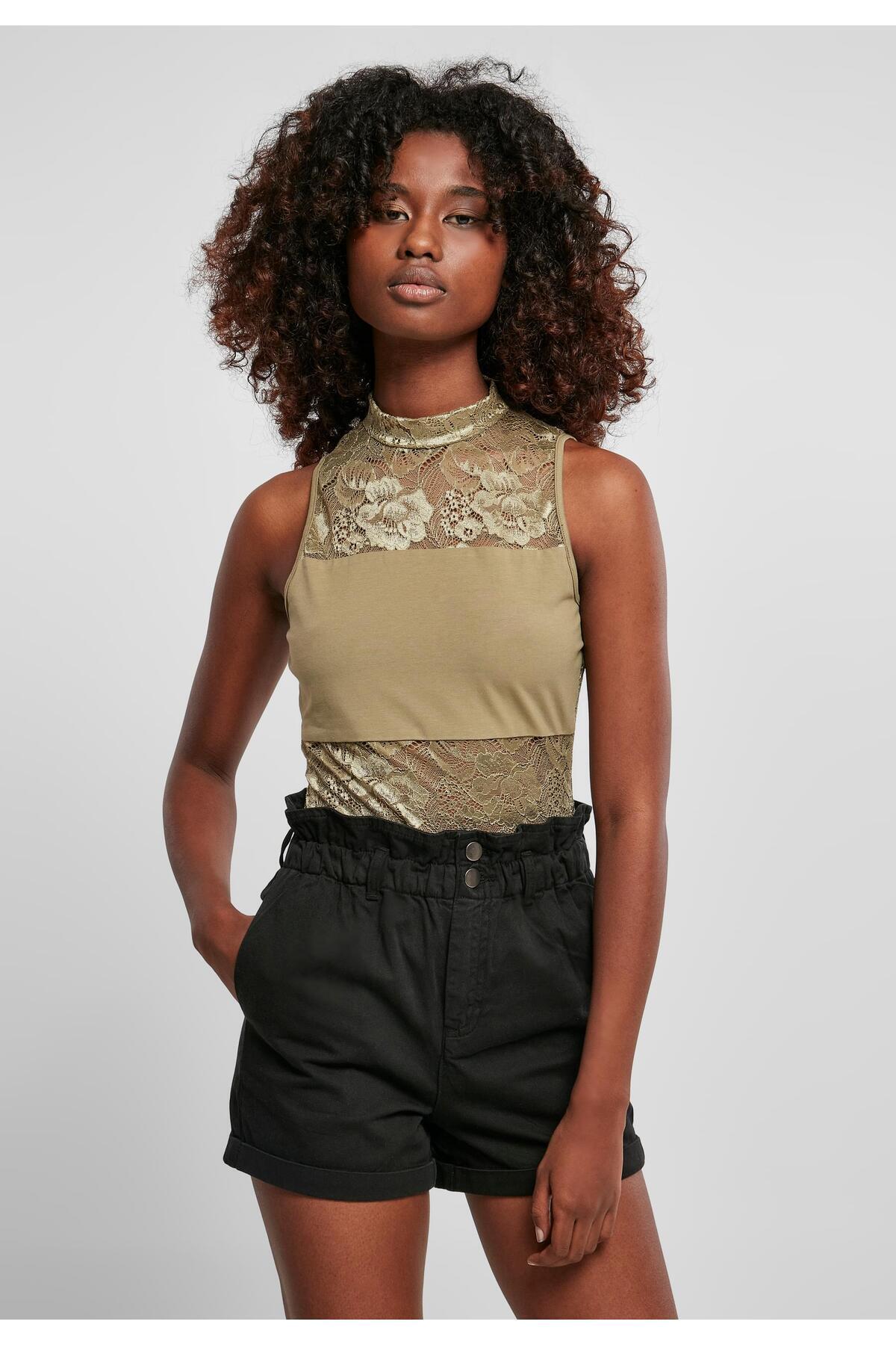 Urban Classics-Damen Ladies Laces Body 6