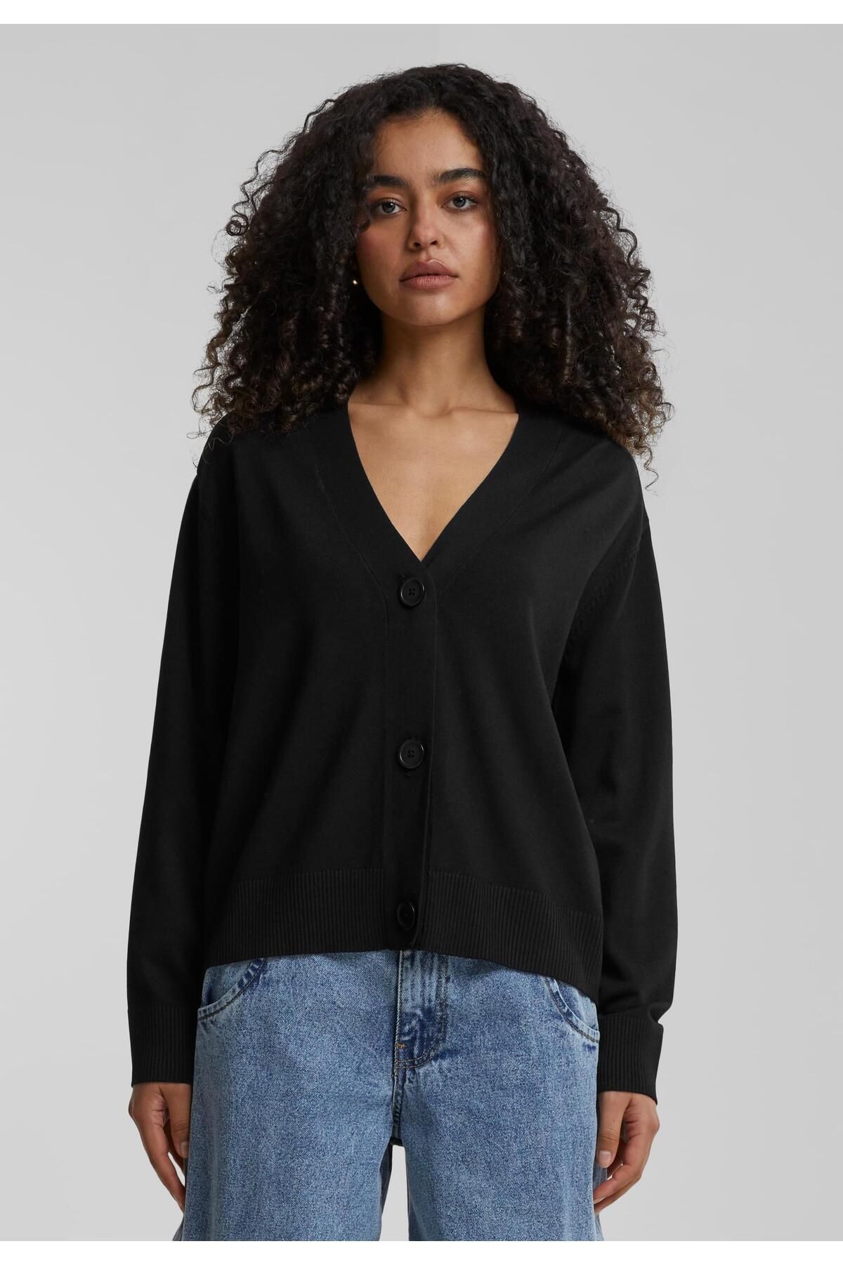 Urban Classics-Damen Ladies Knitted Cardigan 8