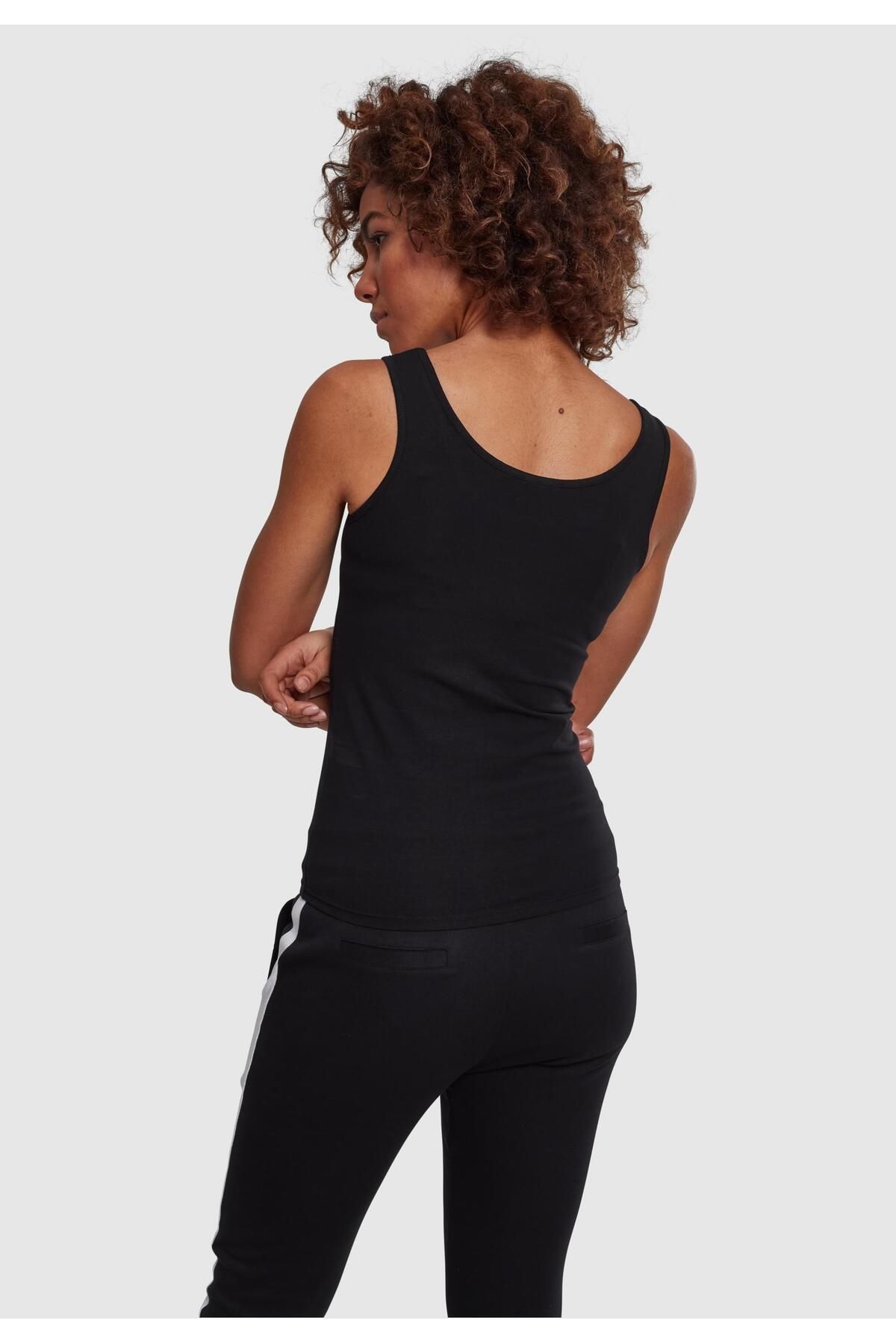 Urban Classics-Damen Ladies 2-pack Basic Stretch Top 6