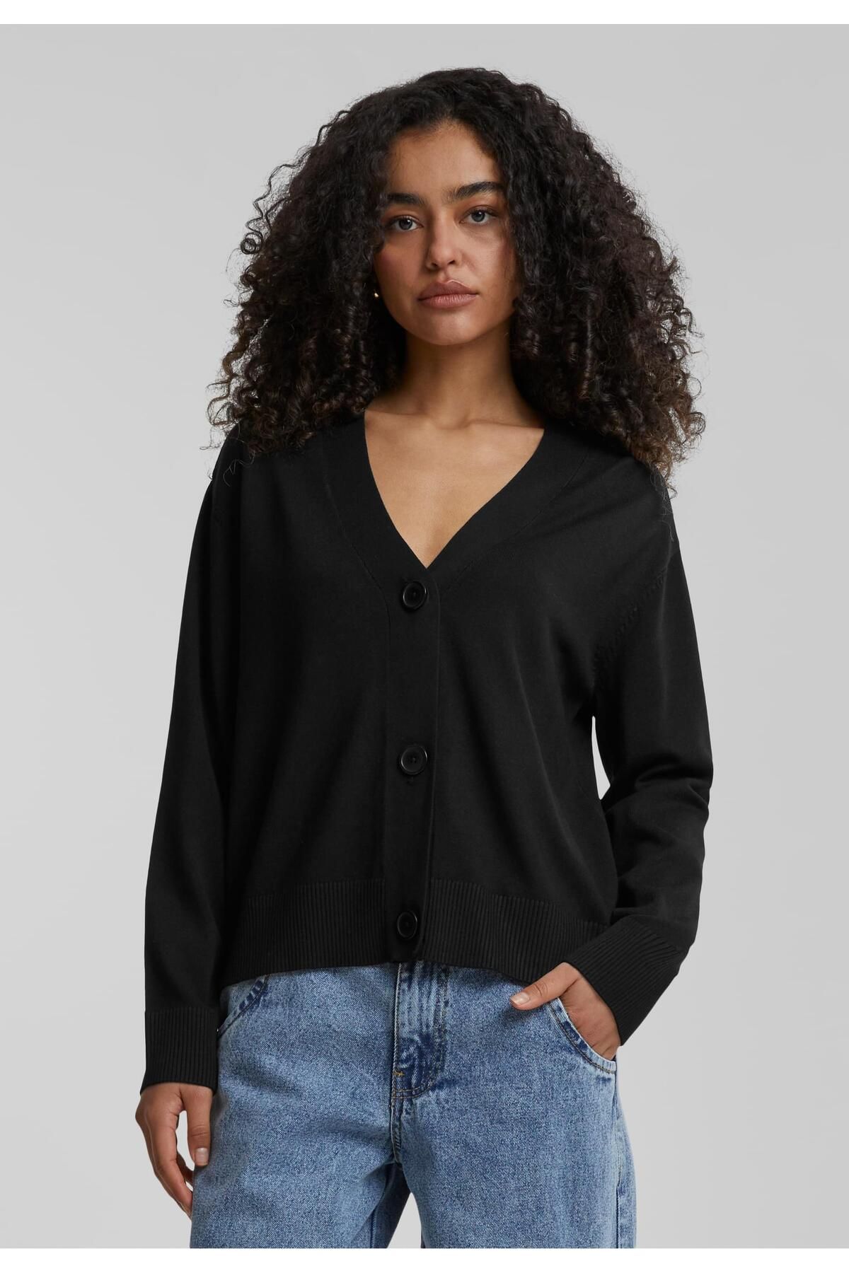 Urban Classics-Damen Ladies Knitted Cardigan 6