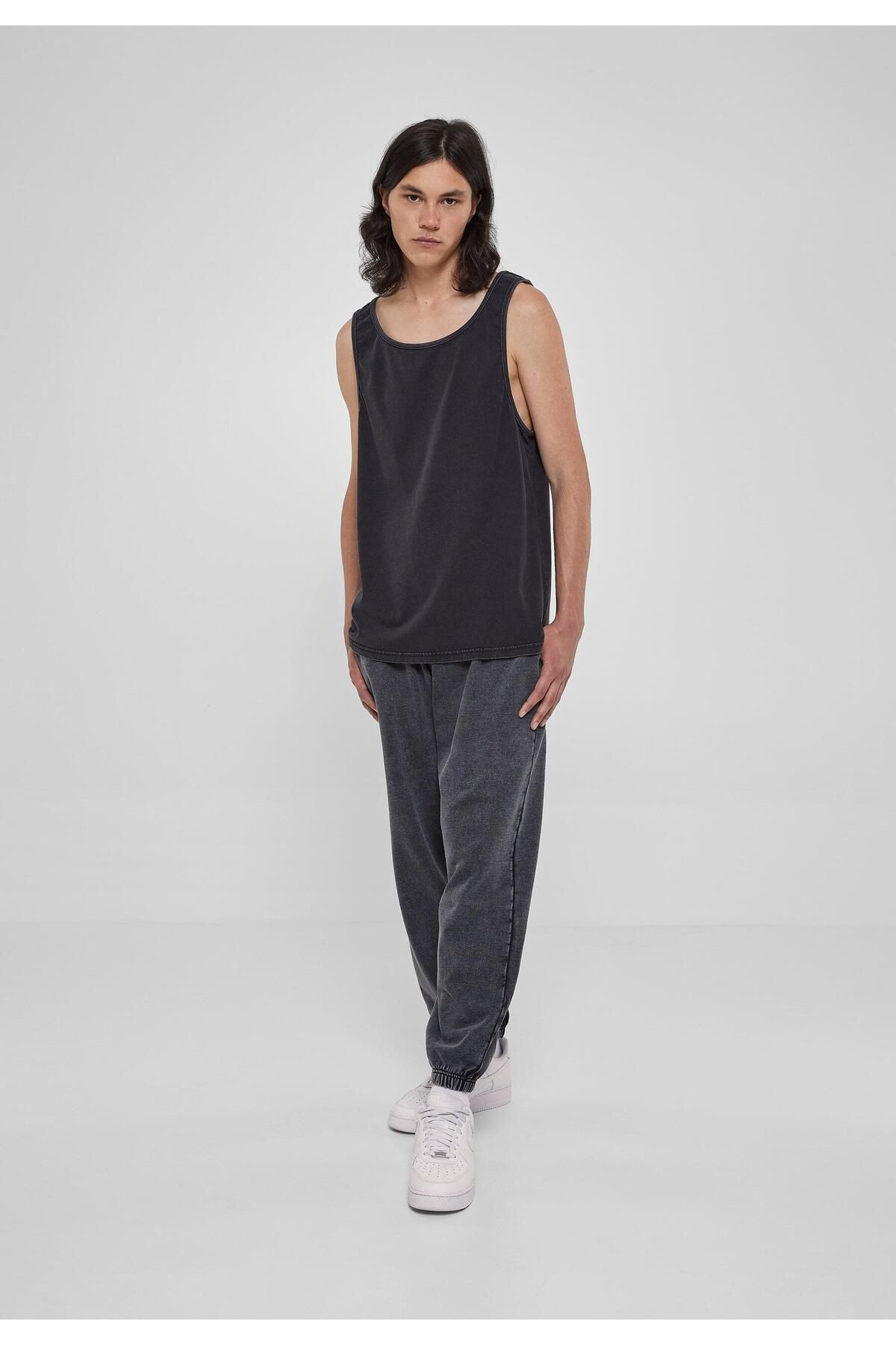Urban Classics-Herren Heavy Oversized Acid Wash Tank 8