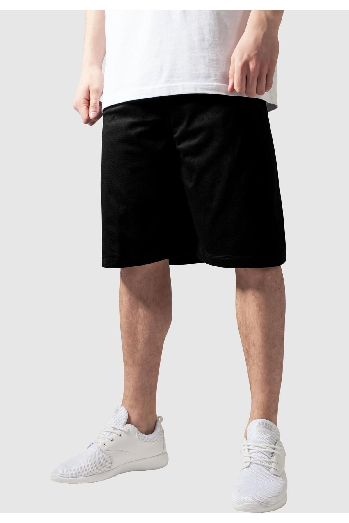 Urban Classics-Herren Bball Mesh Shorts 4