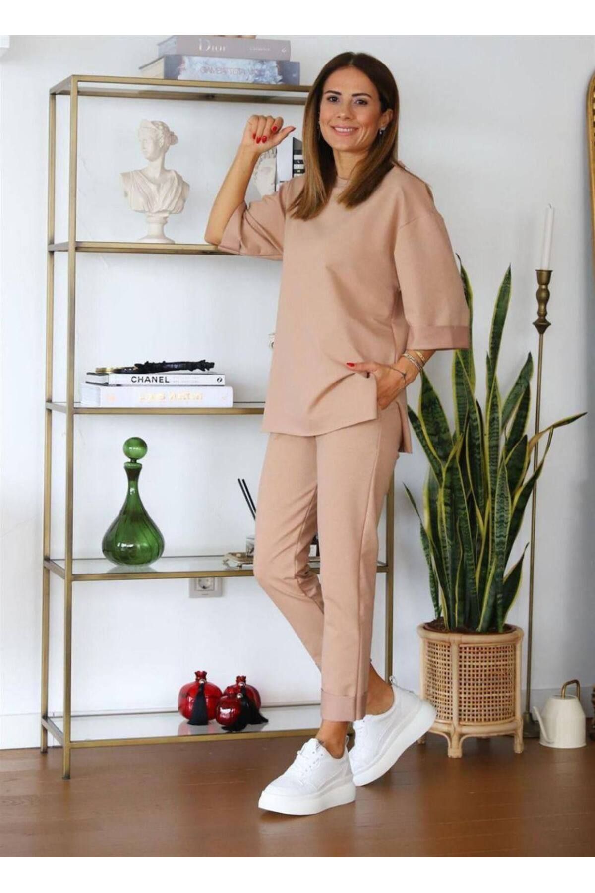 NRSNBUTIK İkili takım double kol-paça