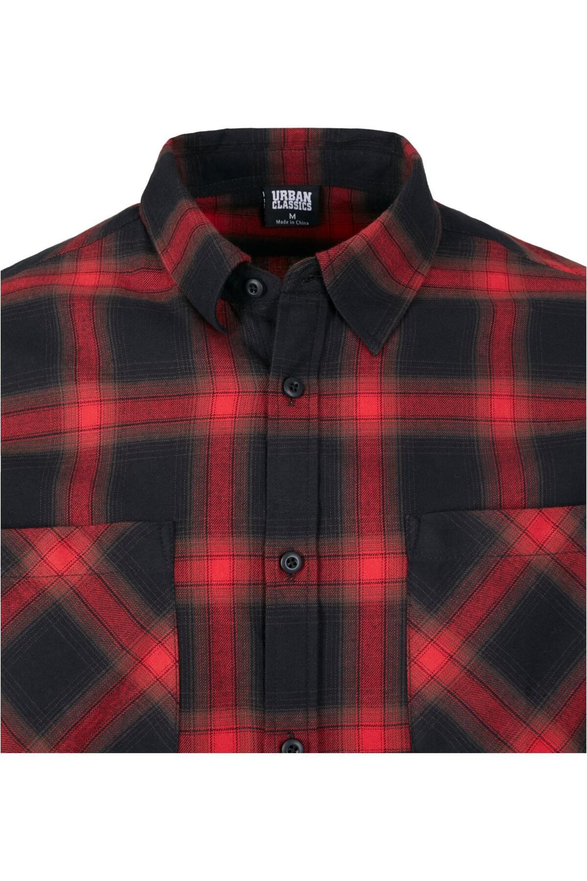 Urban Classics-Herren Checked Flanell Shirt 6 3